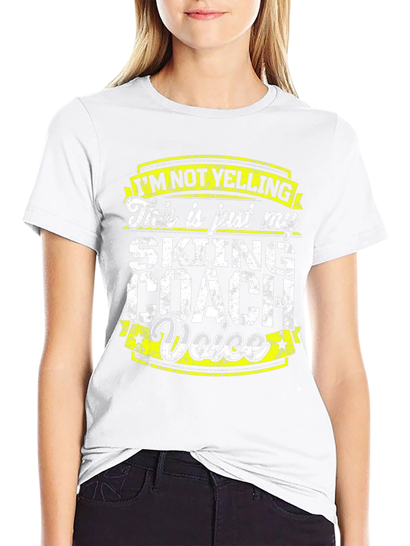 Skiing Coach Voice T-Shirt
