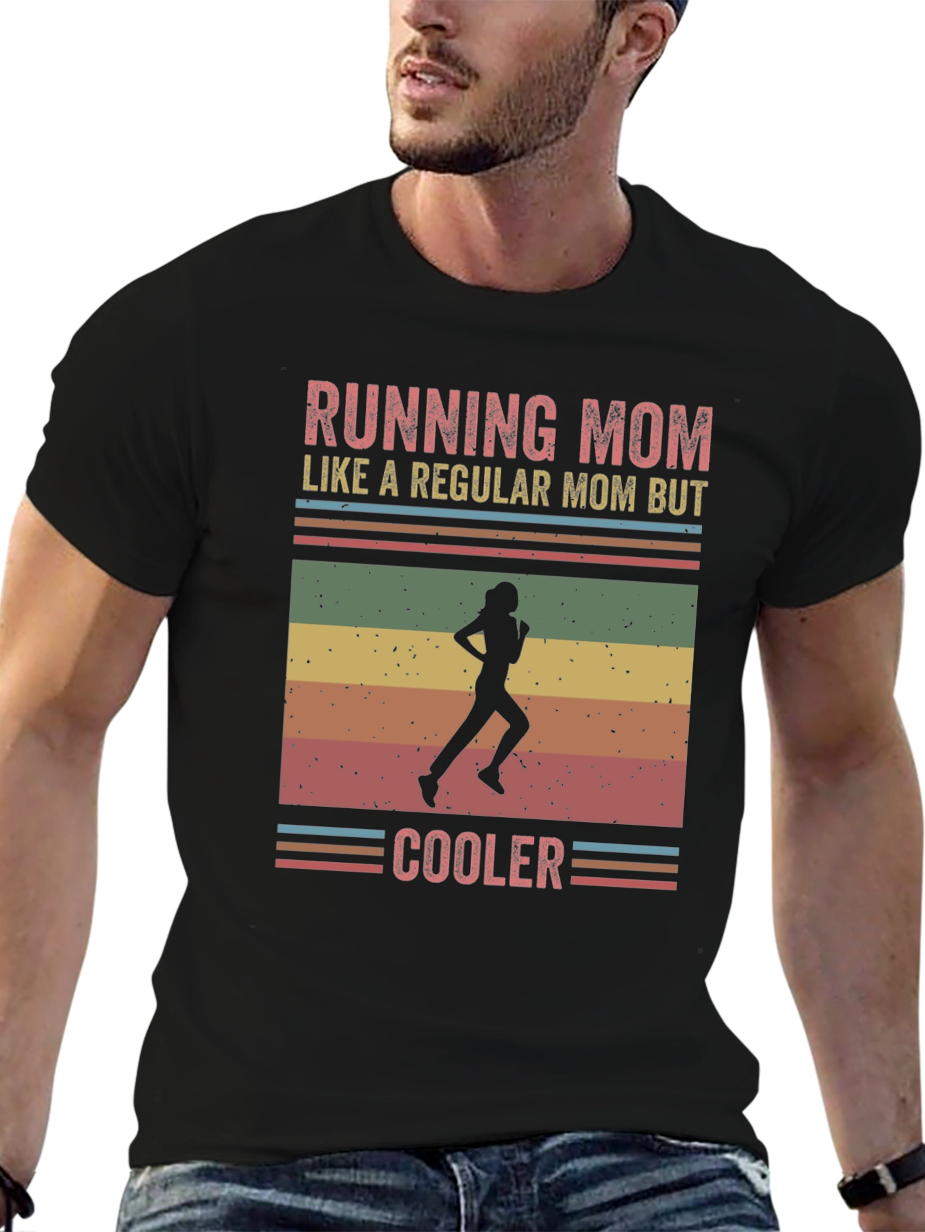 Running Mom Graphic T-Shirt