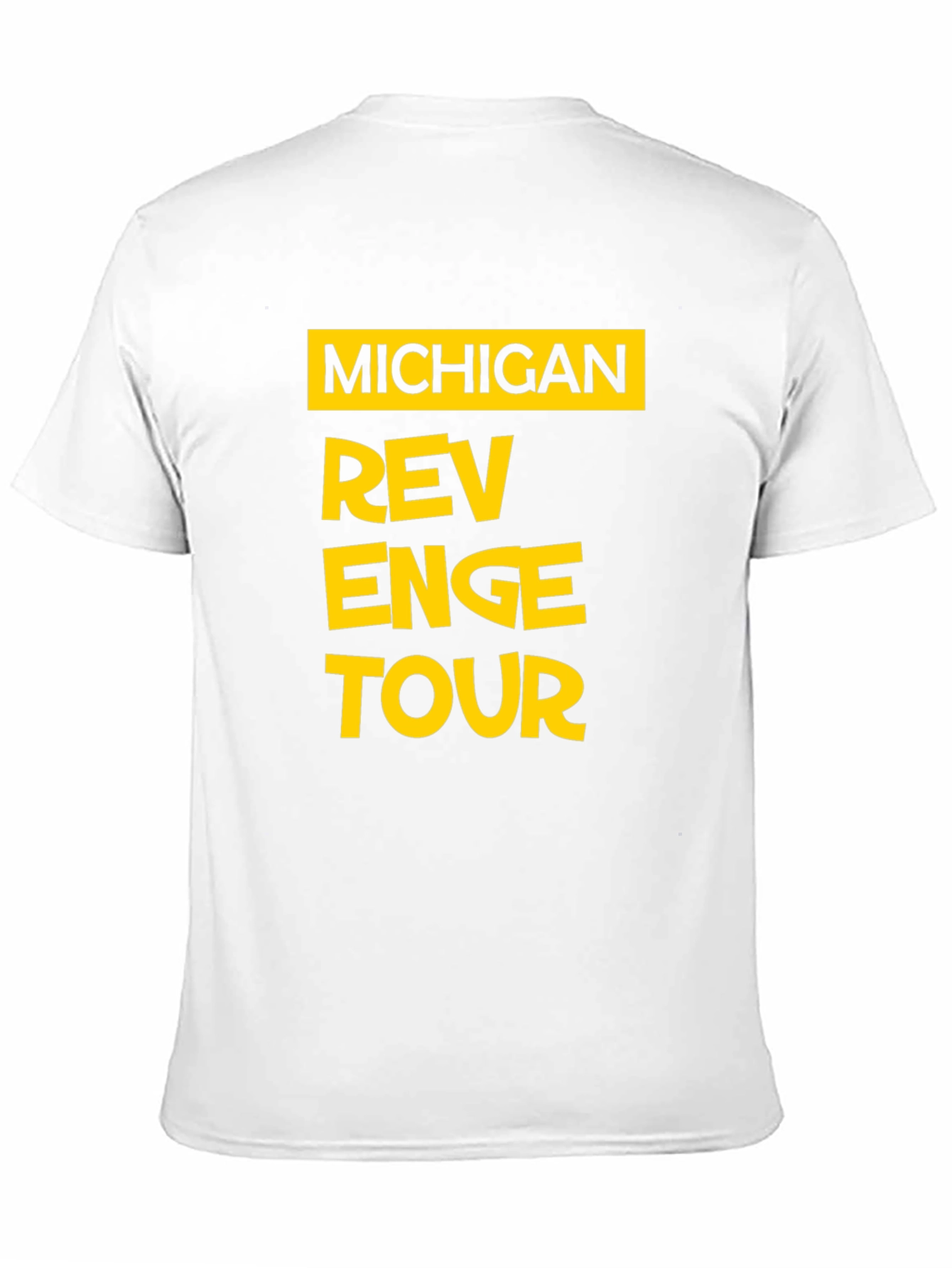 Michigan Revenge Tour Black T-Shirt