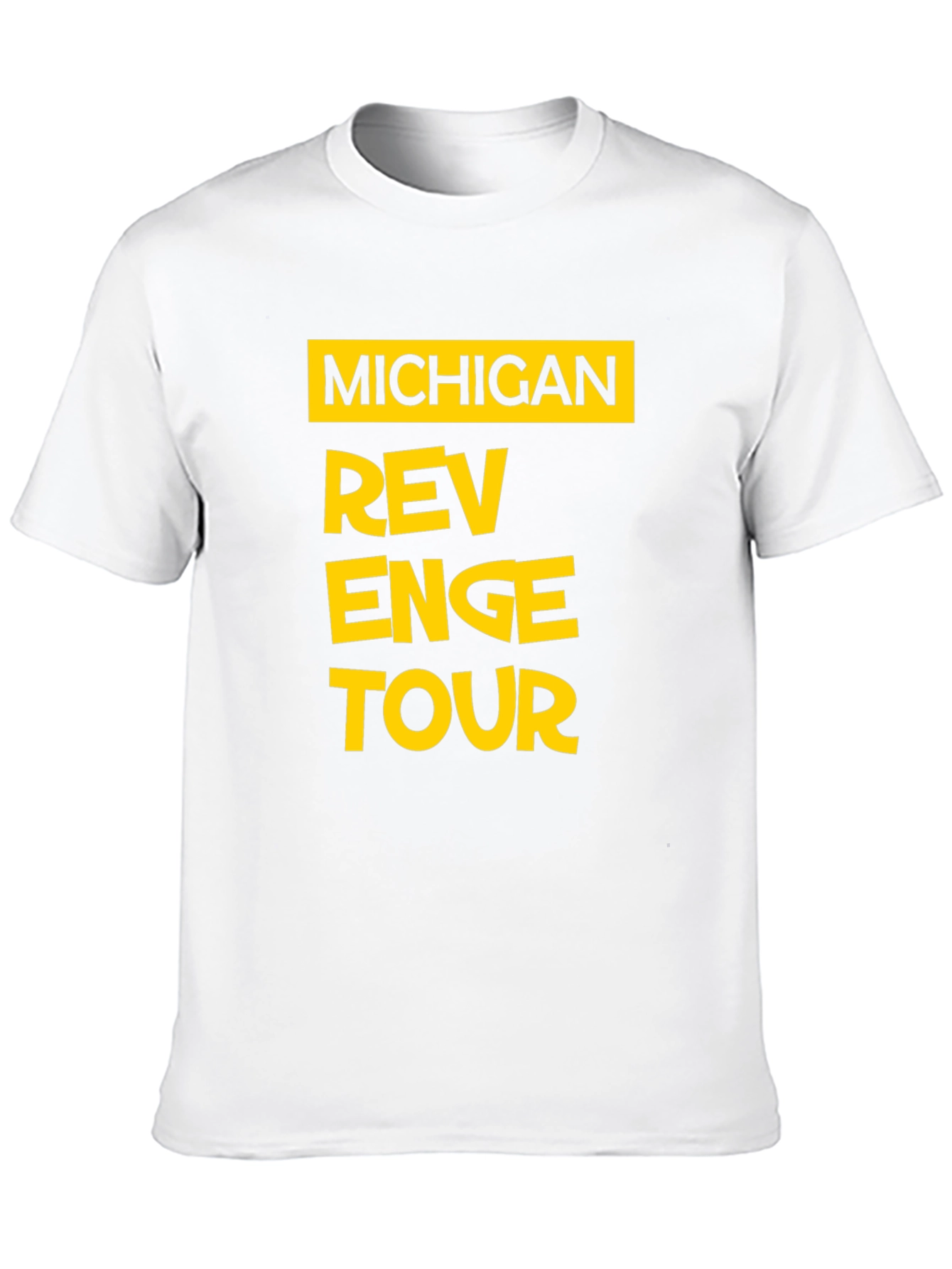 Michigan Revenge Tour Black T-Shirt