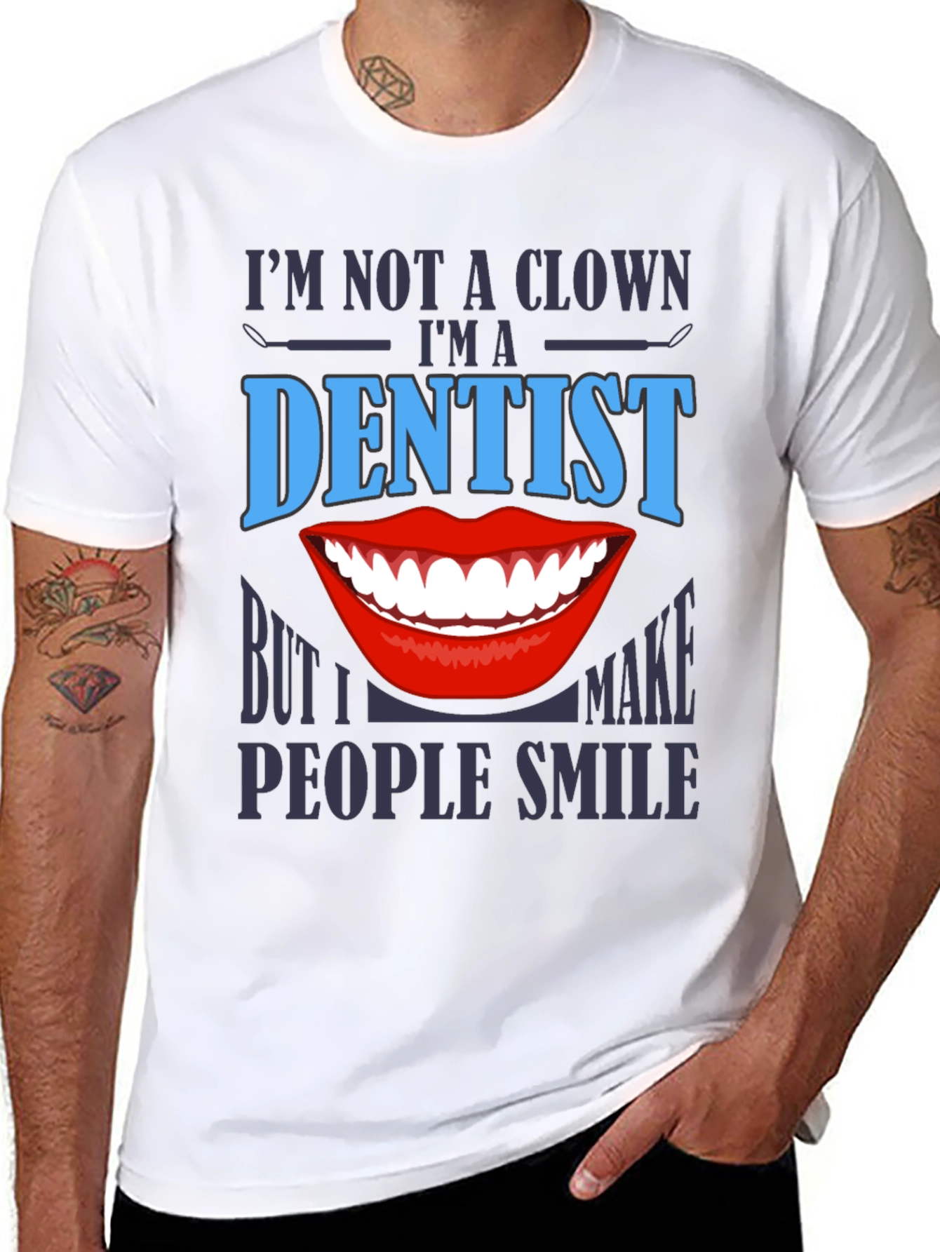 Dentist Smile T-Shirt - Funny Dental Apparel