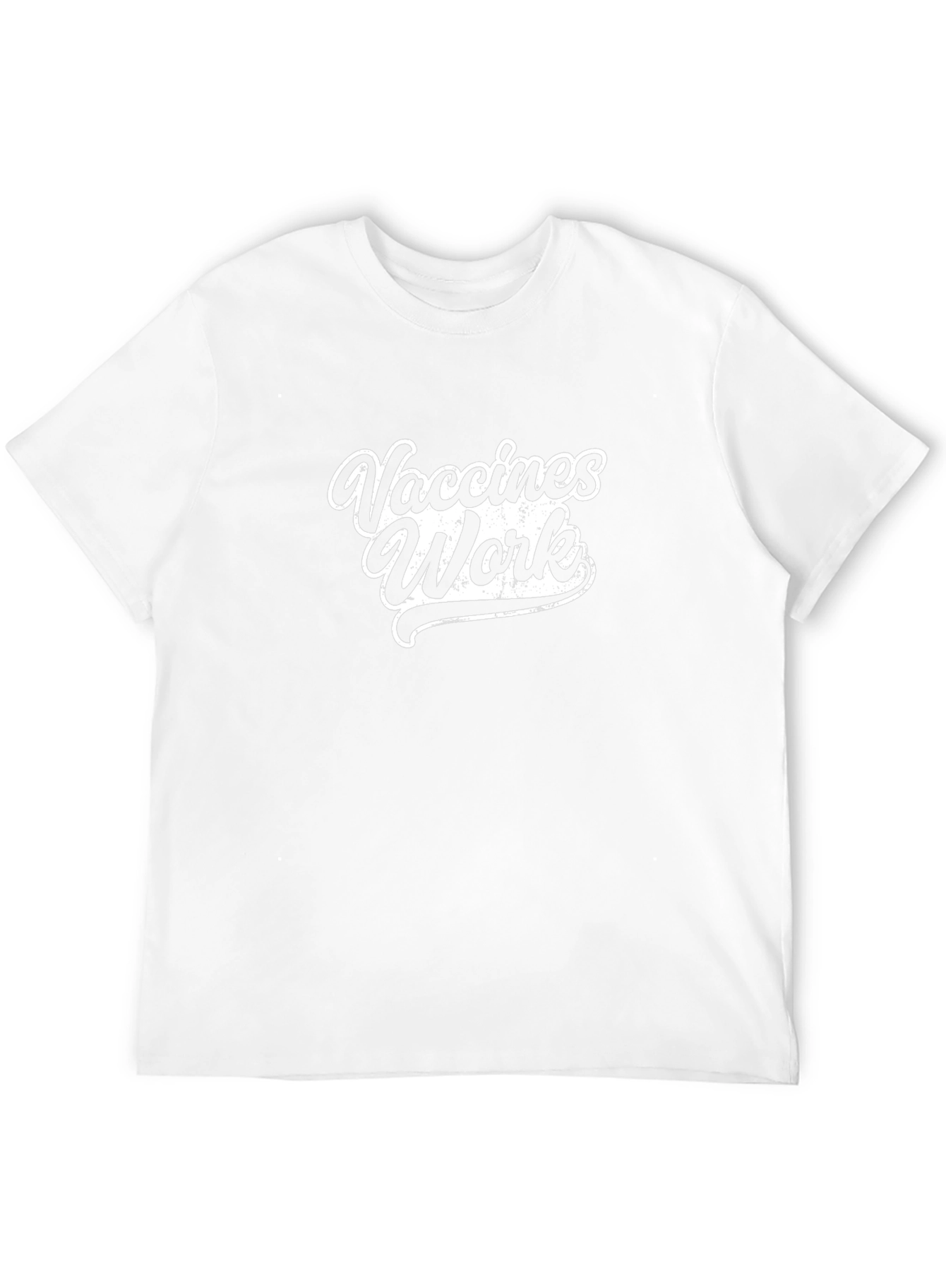 Vaccines Work Black T-Shirt - Pro Science Tee