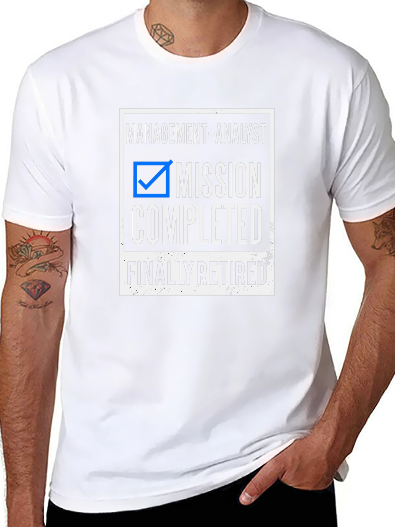Retired Management Analyst T-Shirt