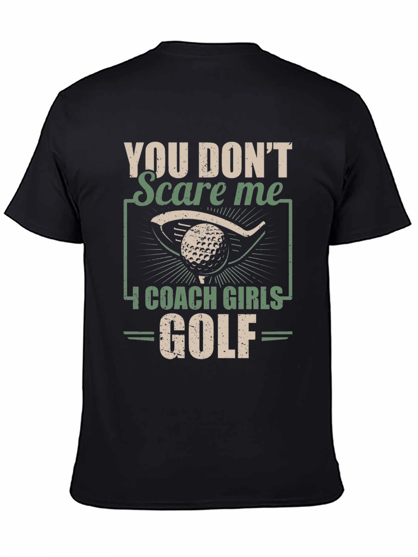 Coach Girls Golf T-Shirt - Funny Golfer Tee