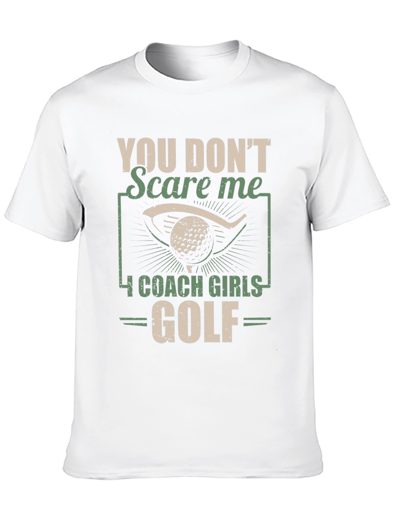 Coach Girls Golf T-Shirt - Funny Golfer Tee