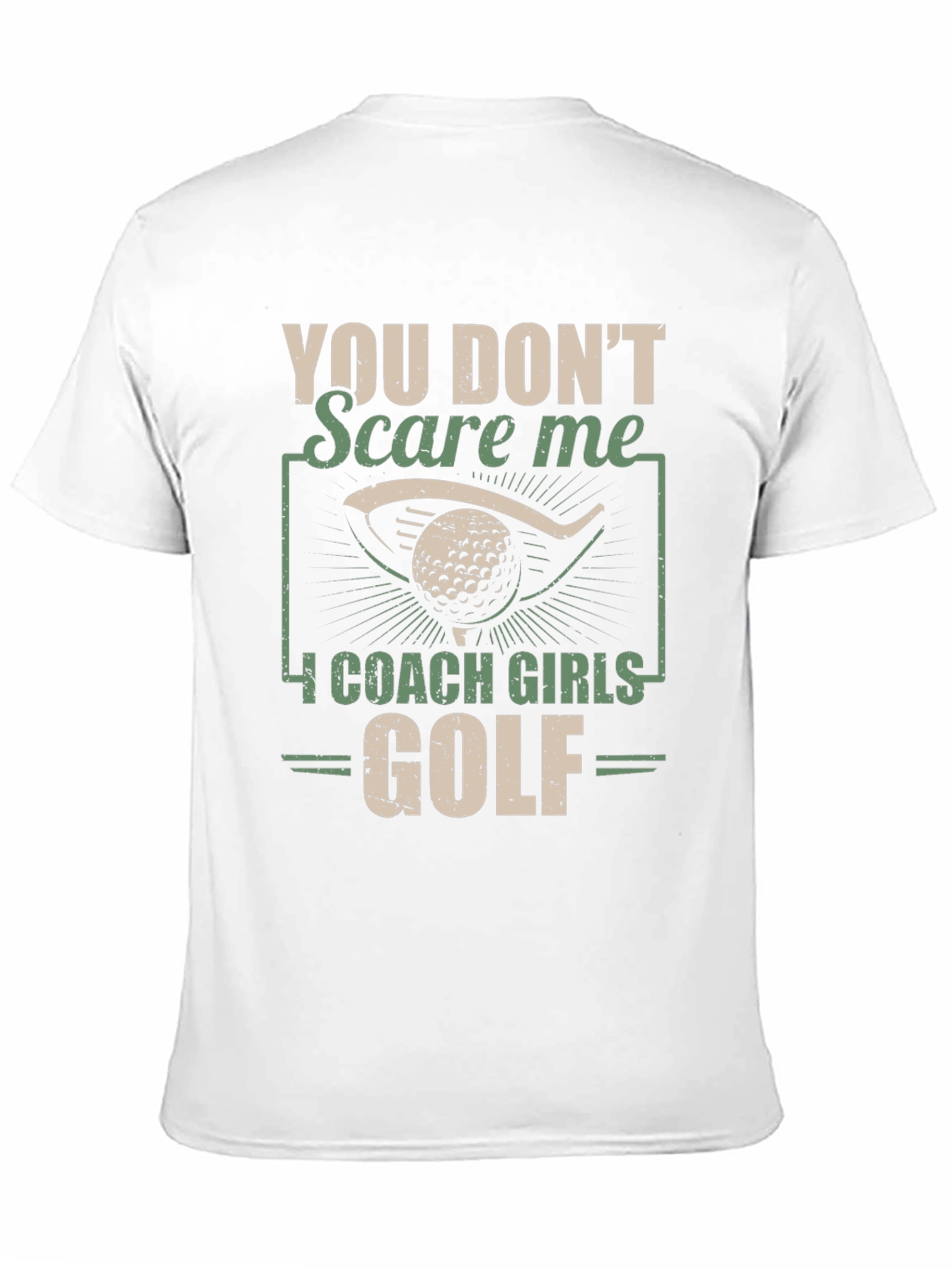 Coach Girls Golf T-Shirt - Funny Golfer Tee
