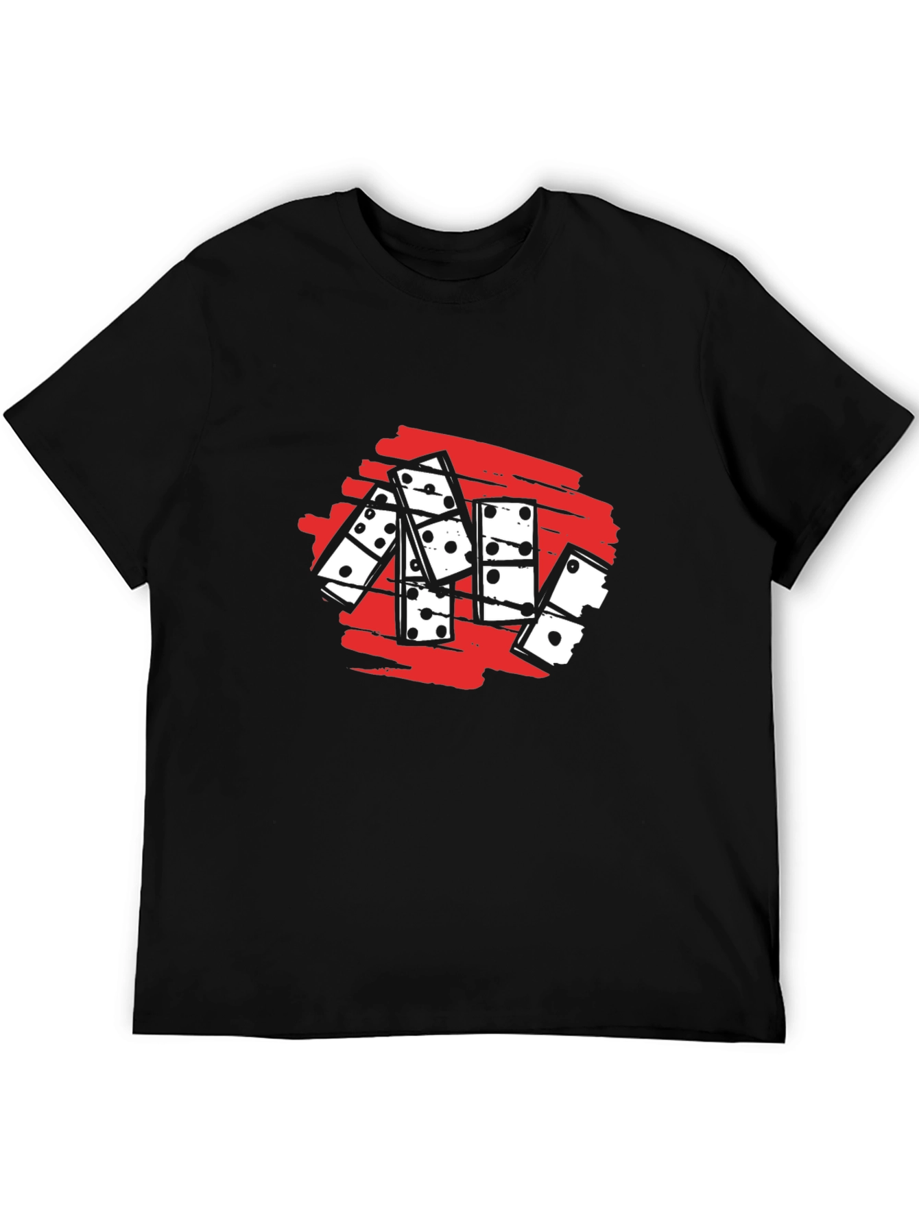 Domino Graphic Tee - Stylish Casual Wear