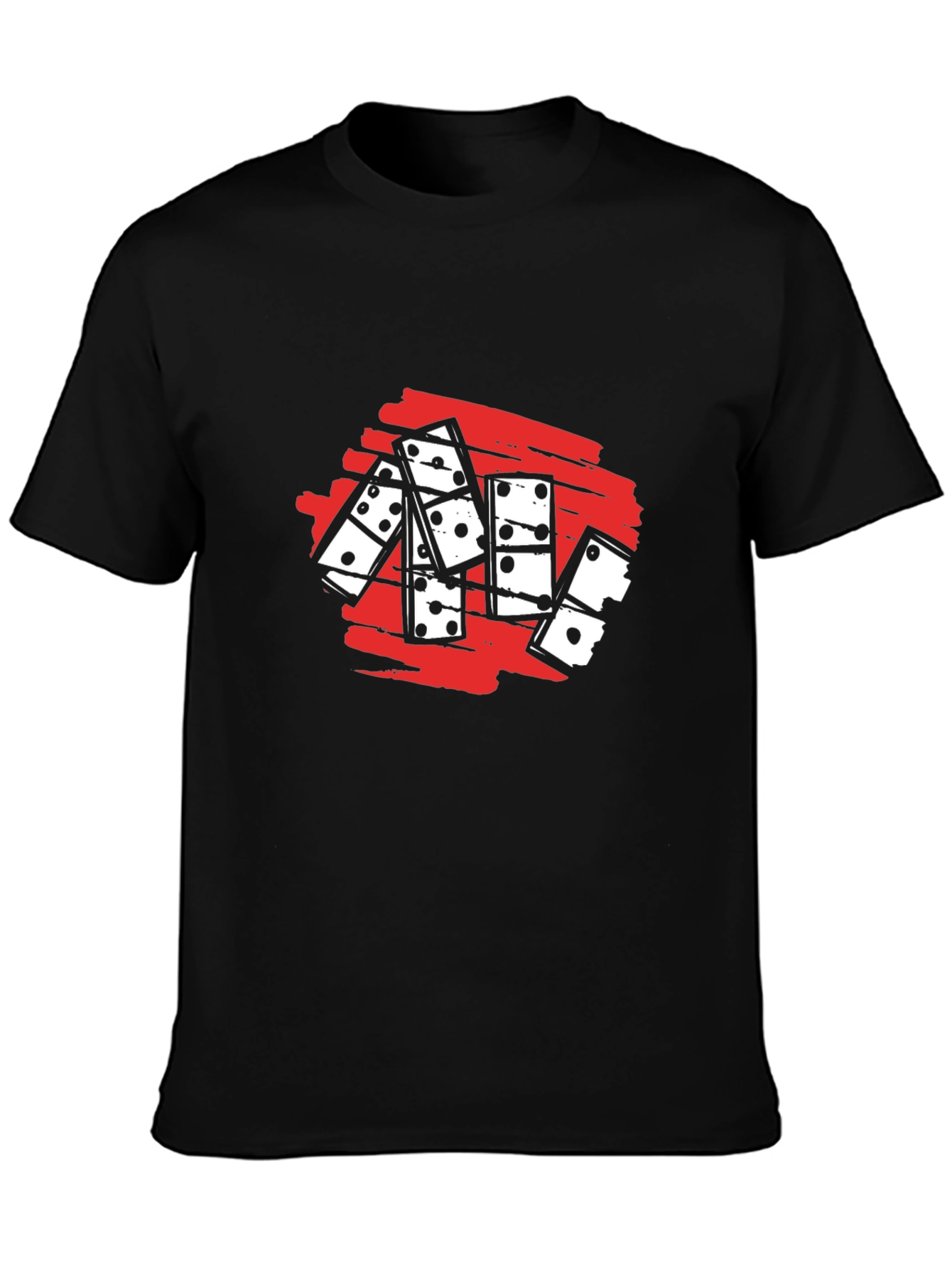 Domino Graphic Tee - Stylish Casual Wear