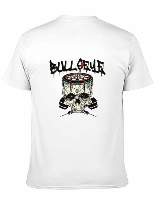 Skull Dartboard Graphic T-Shirt