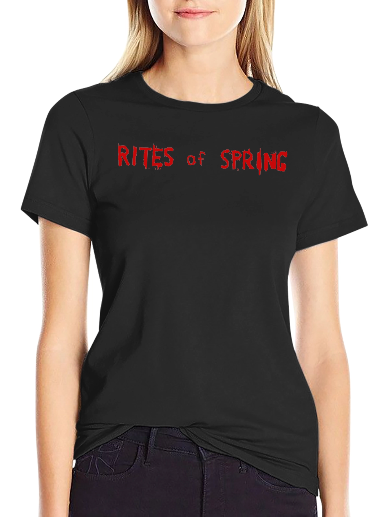 Rites of Spring Graphic Tee - Black