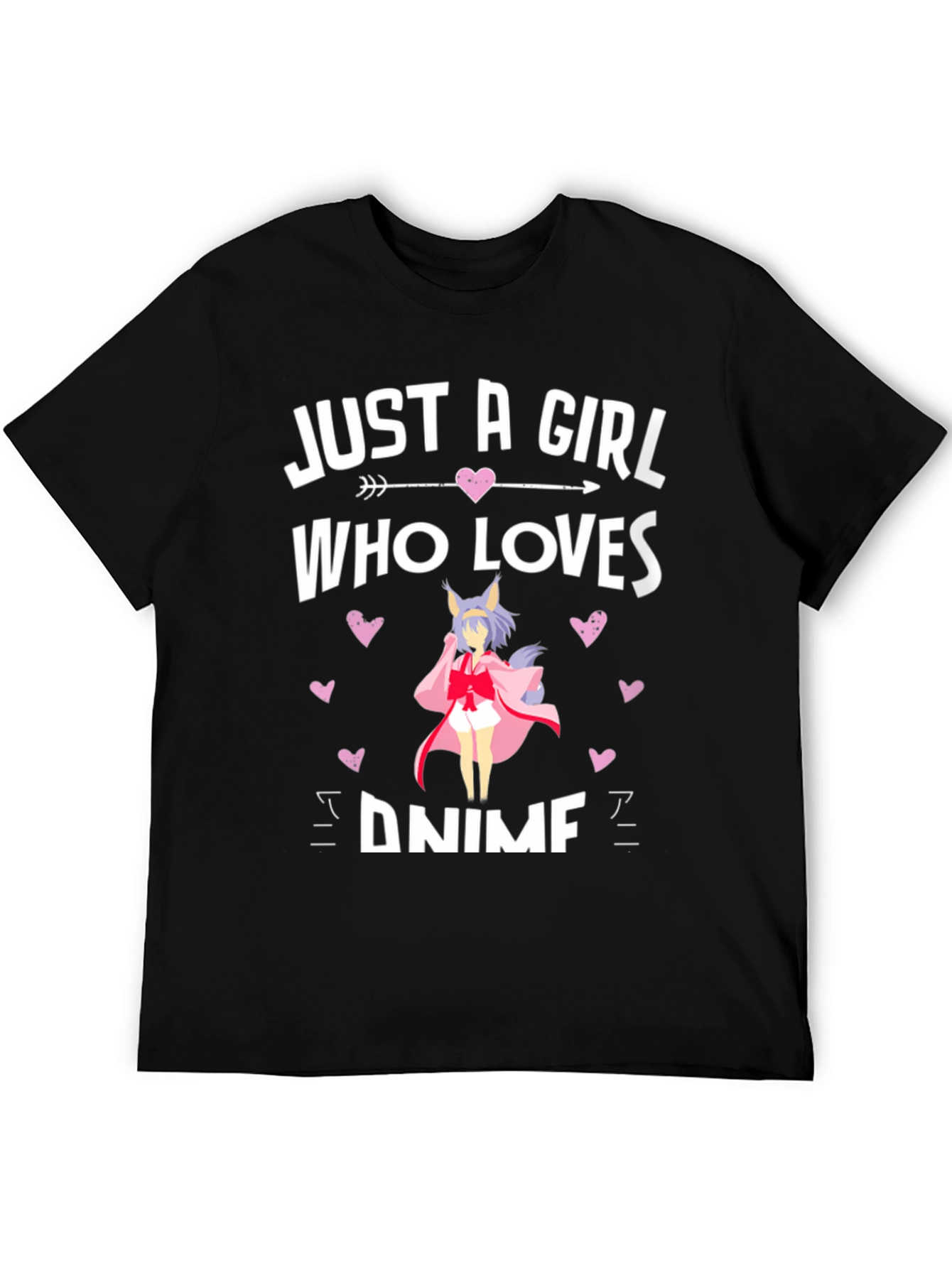 Just A Girl Who Loves Anime T-Shirt
