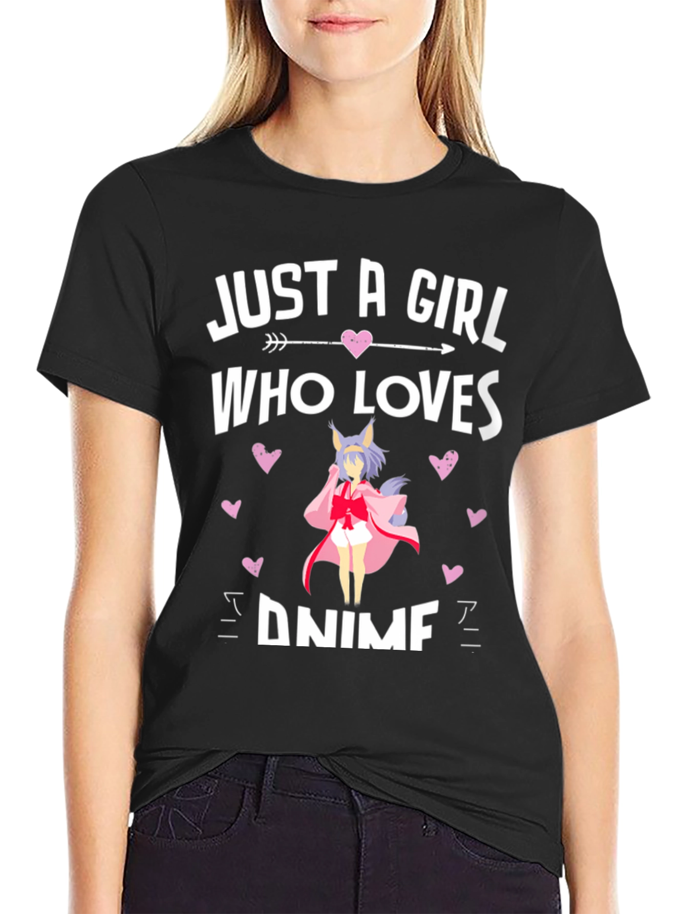 Just A Girl Who Loves Anime T-Shirt