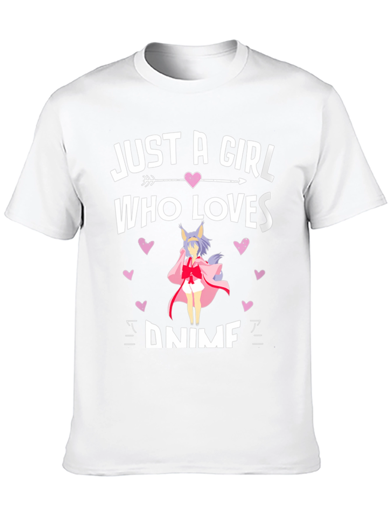 Just A Girl Who Loves Anime T-Shirt