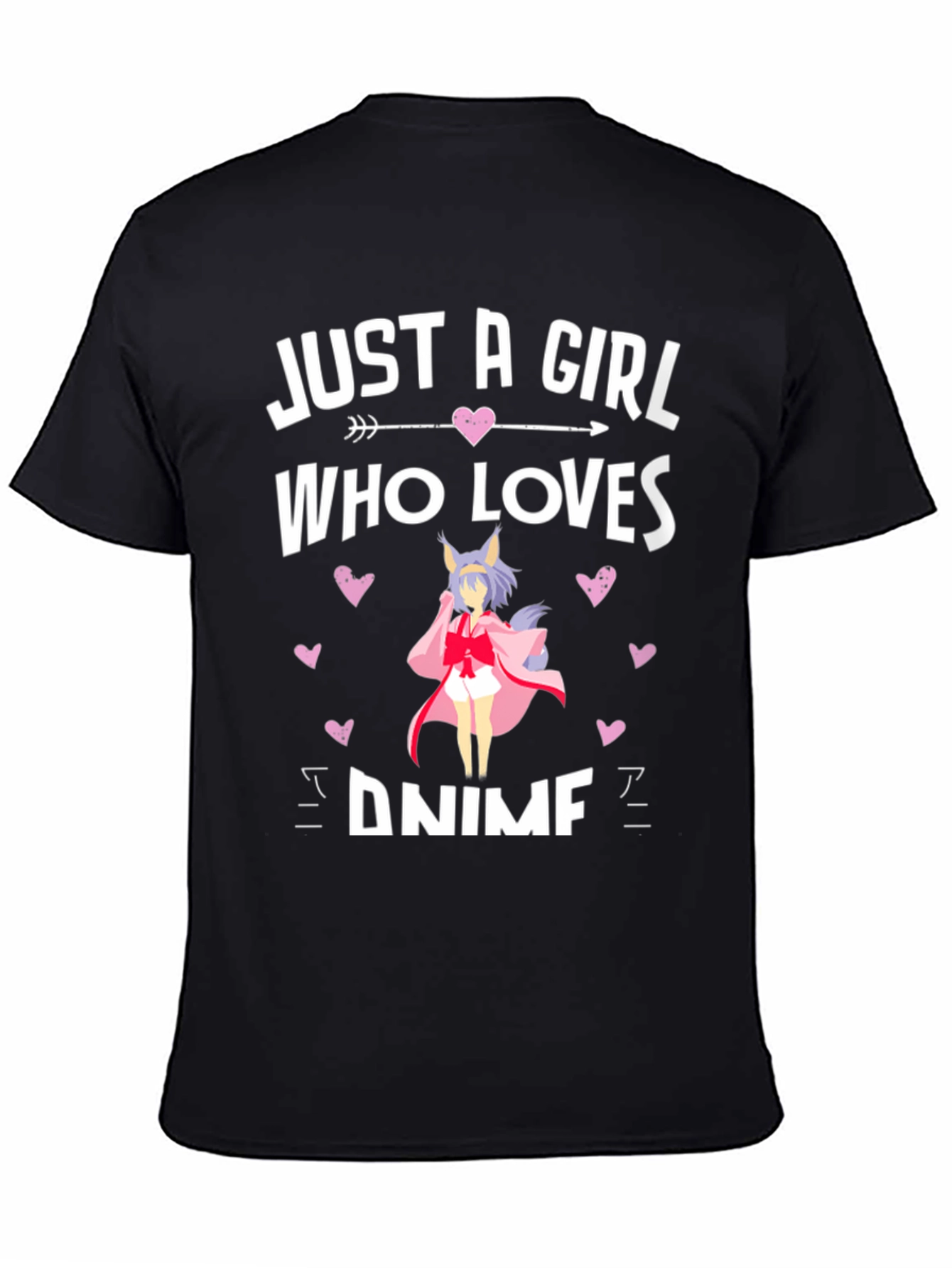 Just A Girl Who Loves Anime T-Shirt