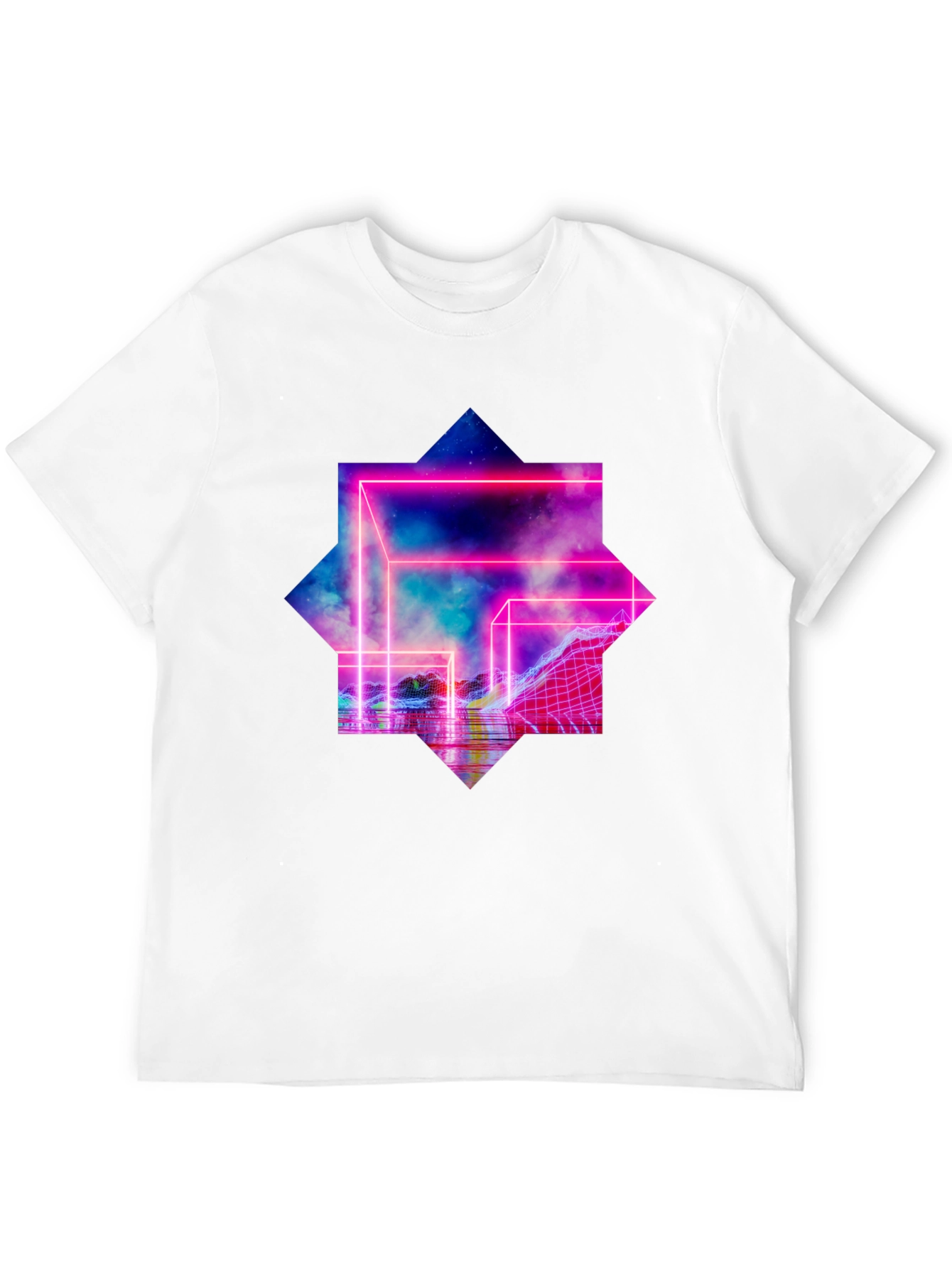 Retro Wave Black T-Shirt
