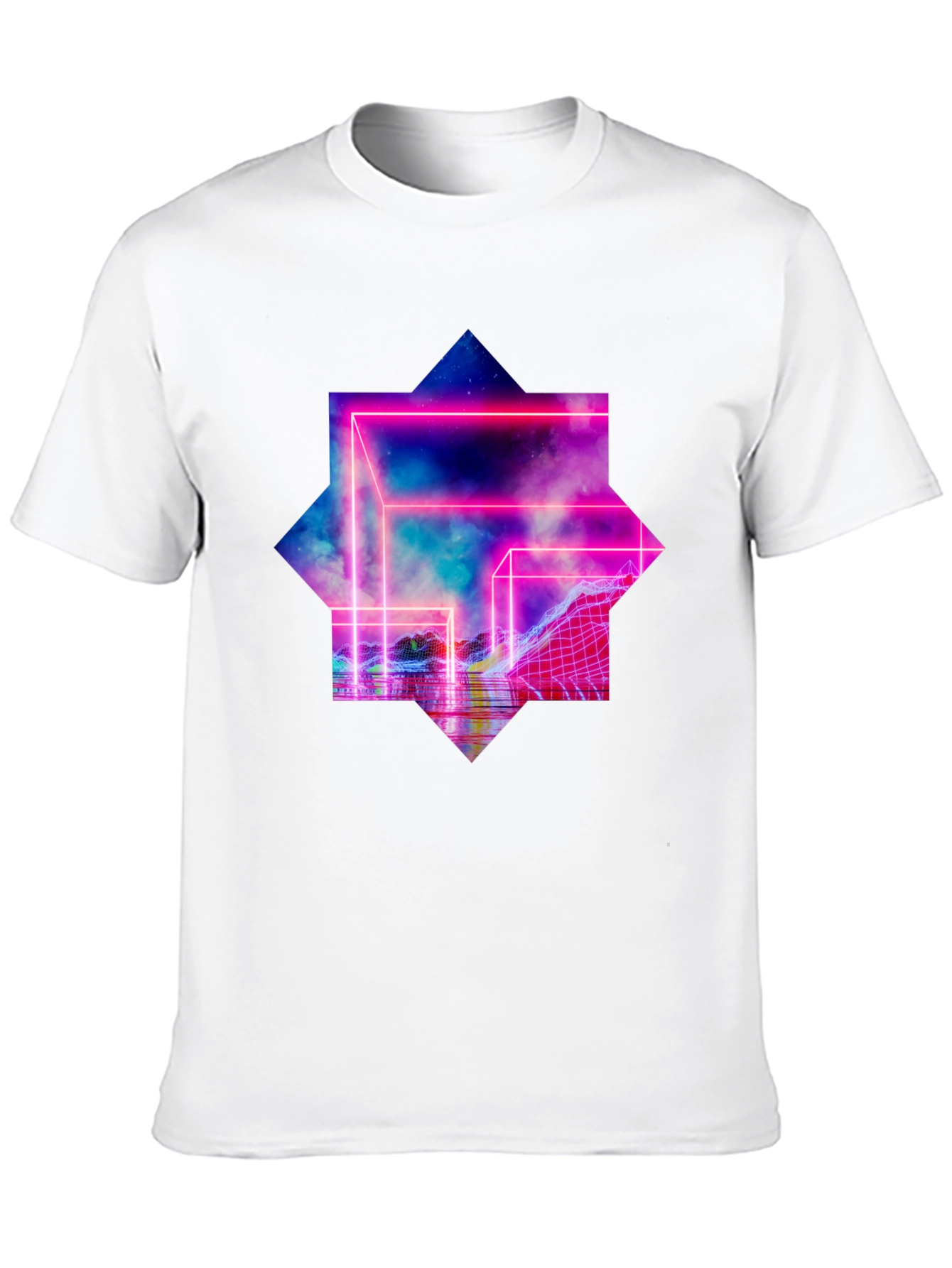 Retro Wave Black T-Shirt