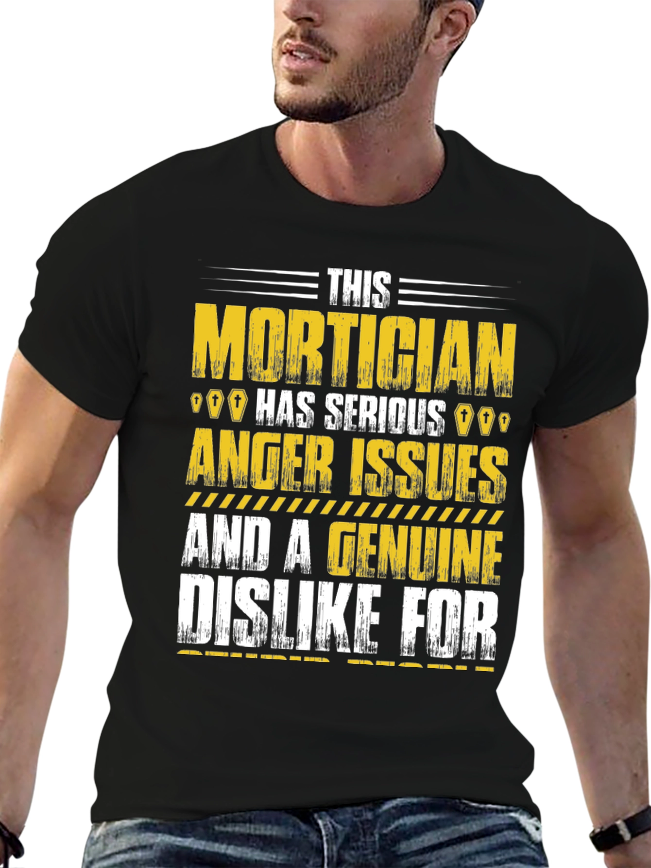Mortician Humor Graphic T-Shirt
