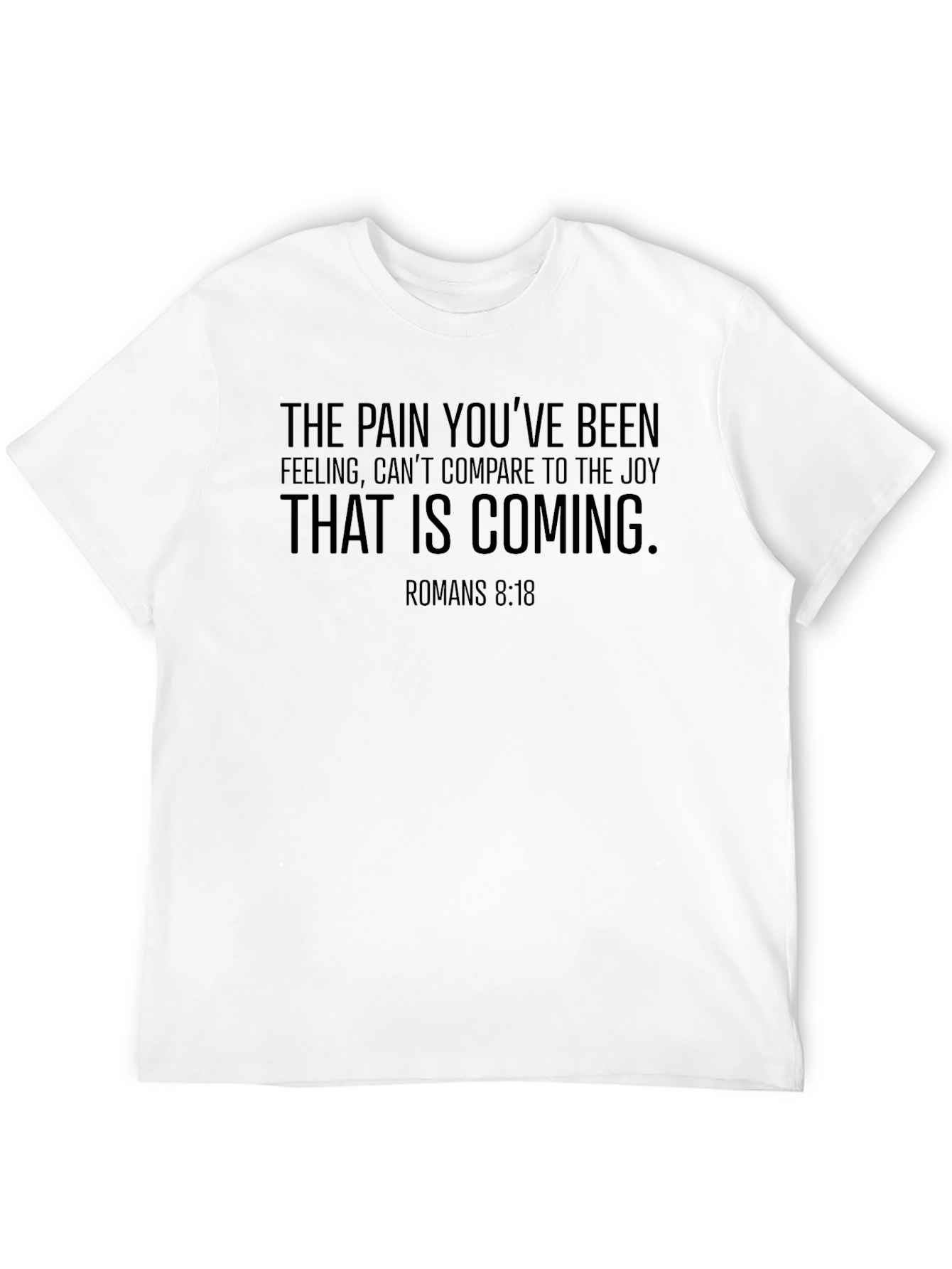 Inspirational Romans 8:18 Graphic T-Shirt