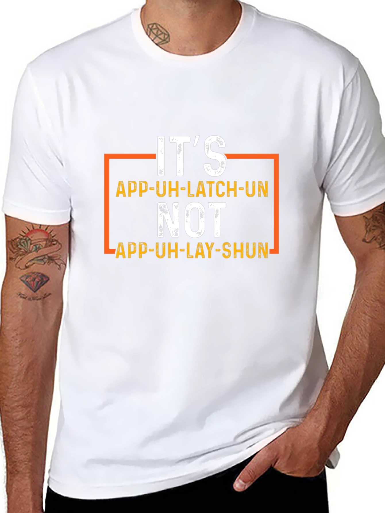 Funny App-Uh-Latch-Un Pronunciation T-Shirt