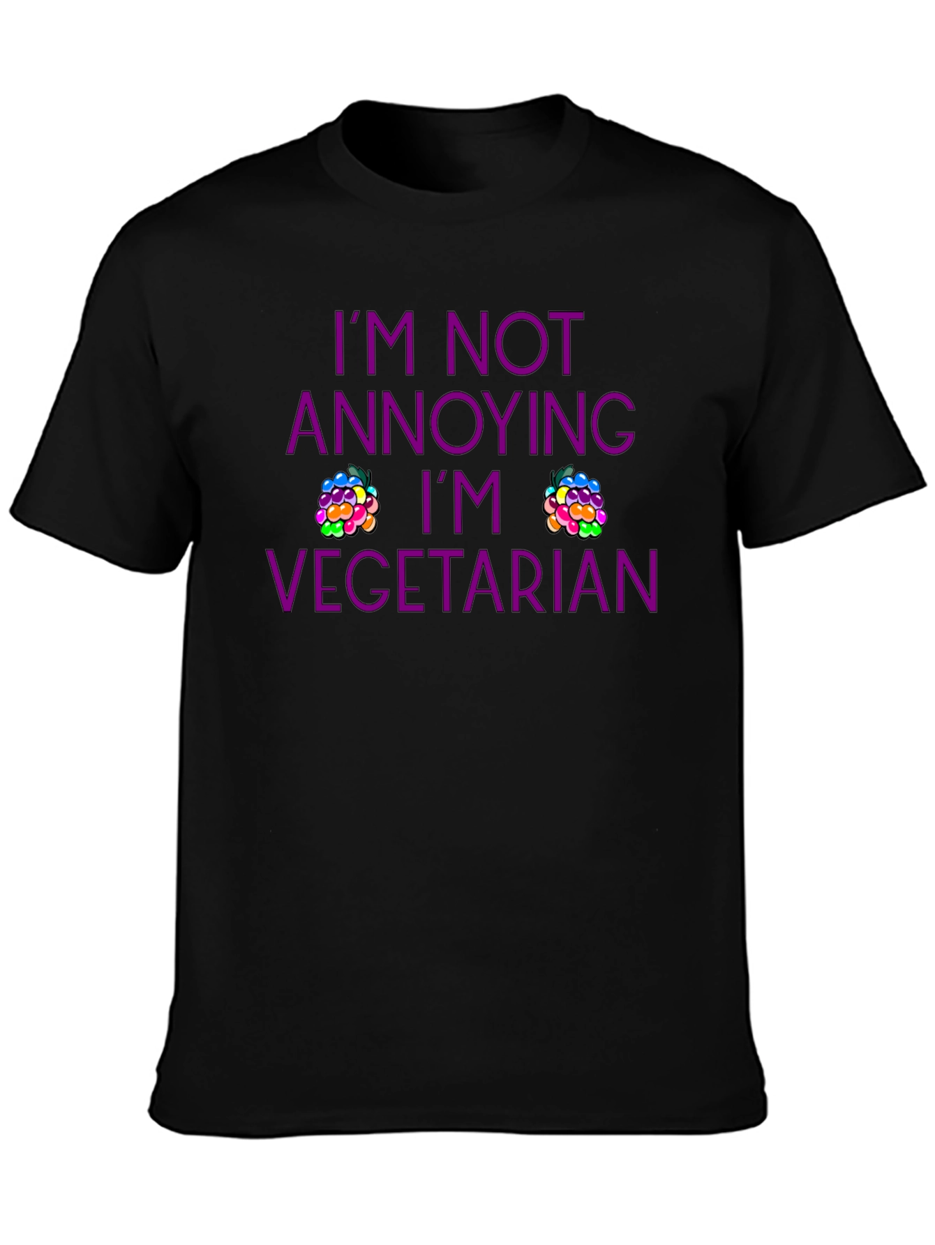 Vegetarian T-Shirt - Funny Slogan Tee