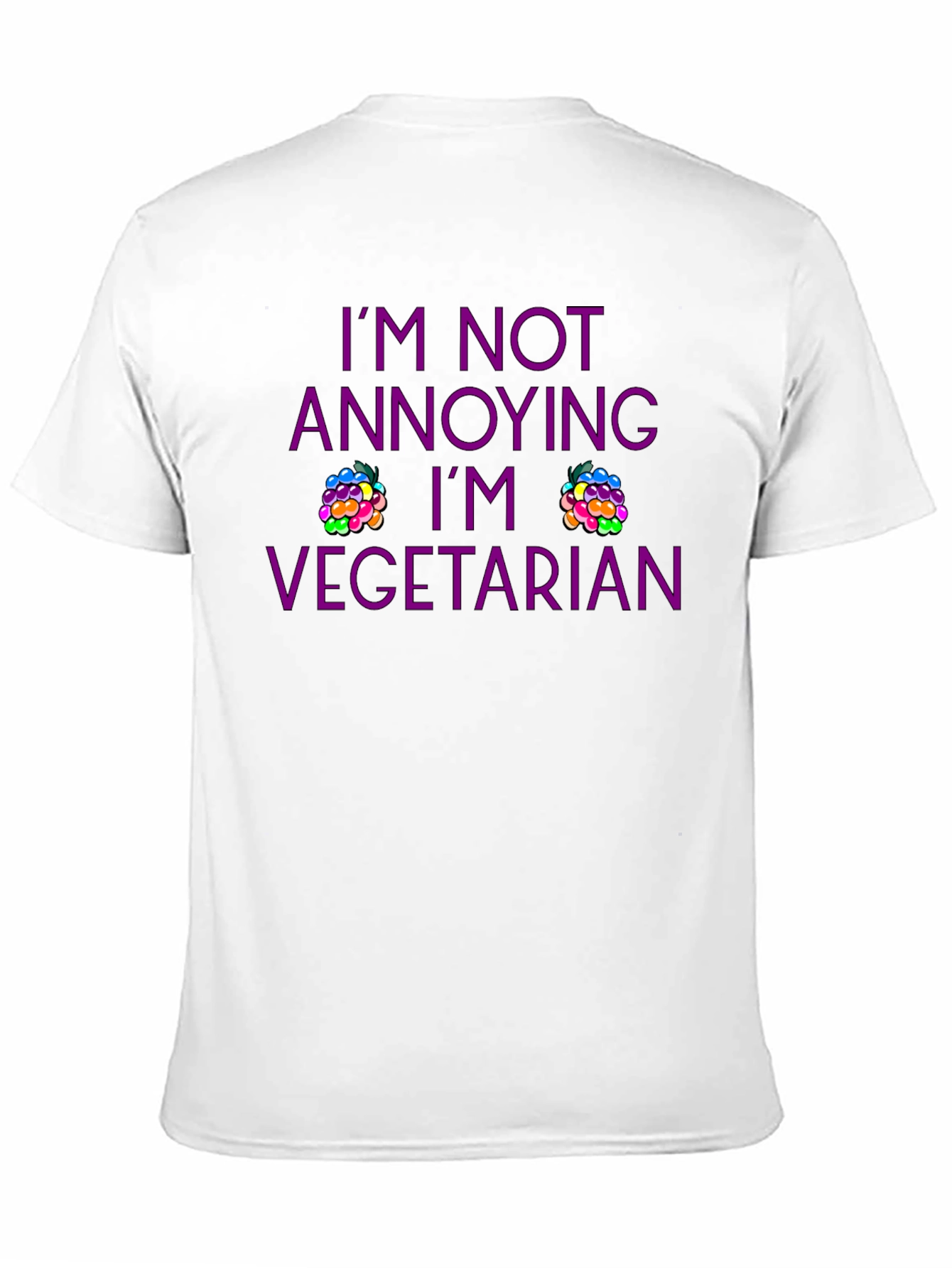 Vegetarian T-Shirt - Funny Slogan Tee