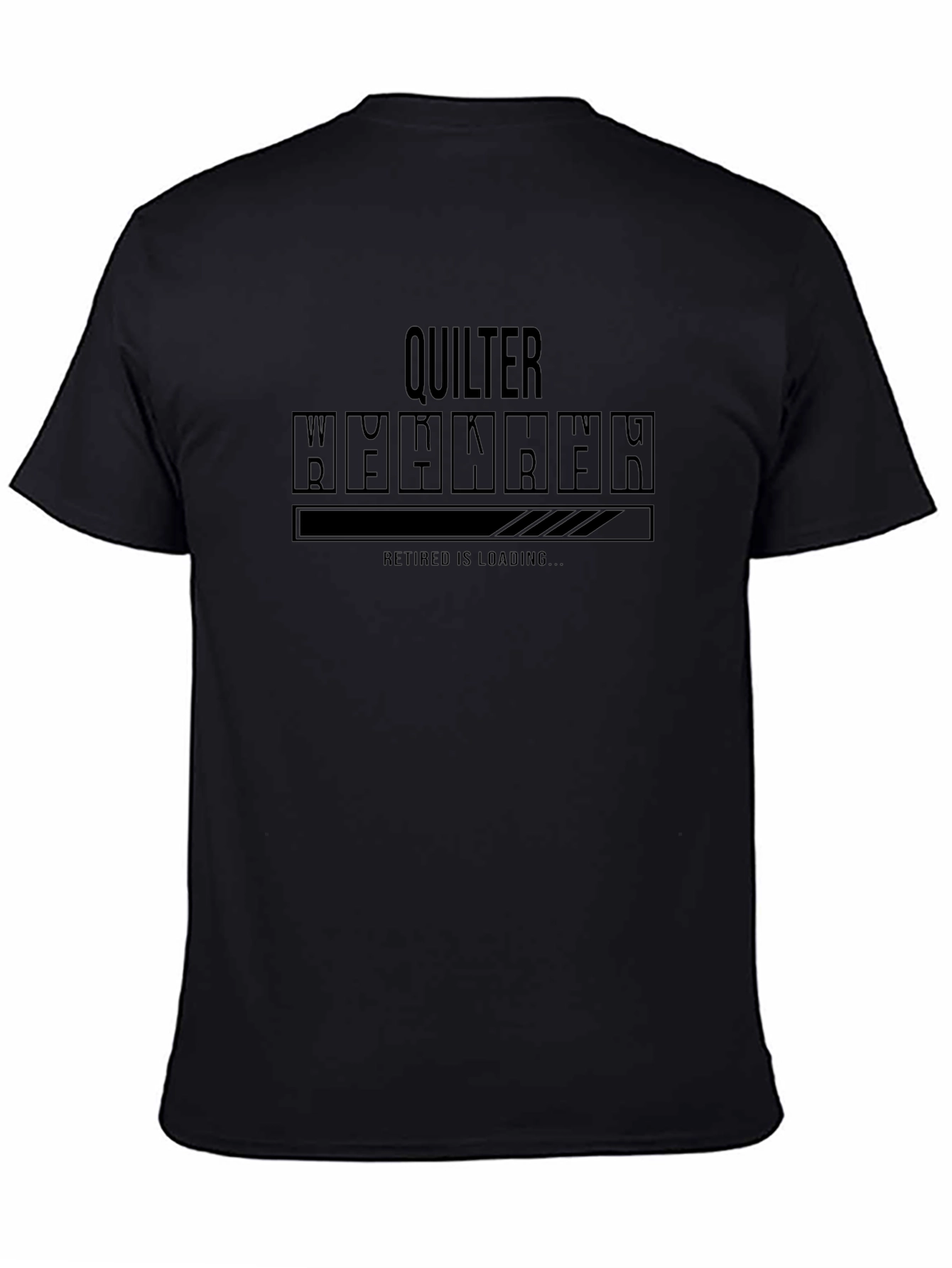 Quilter Retired Loading T-Shirt