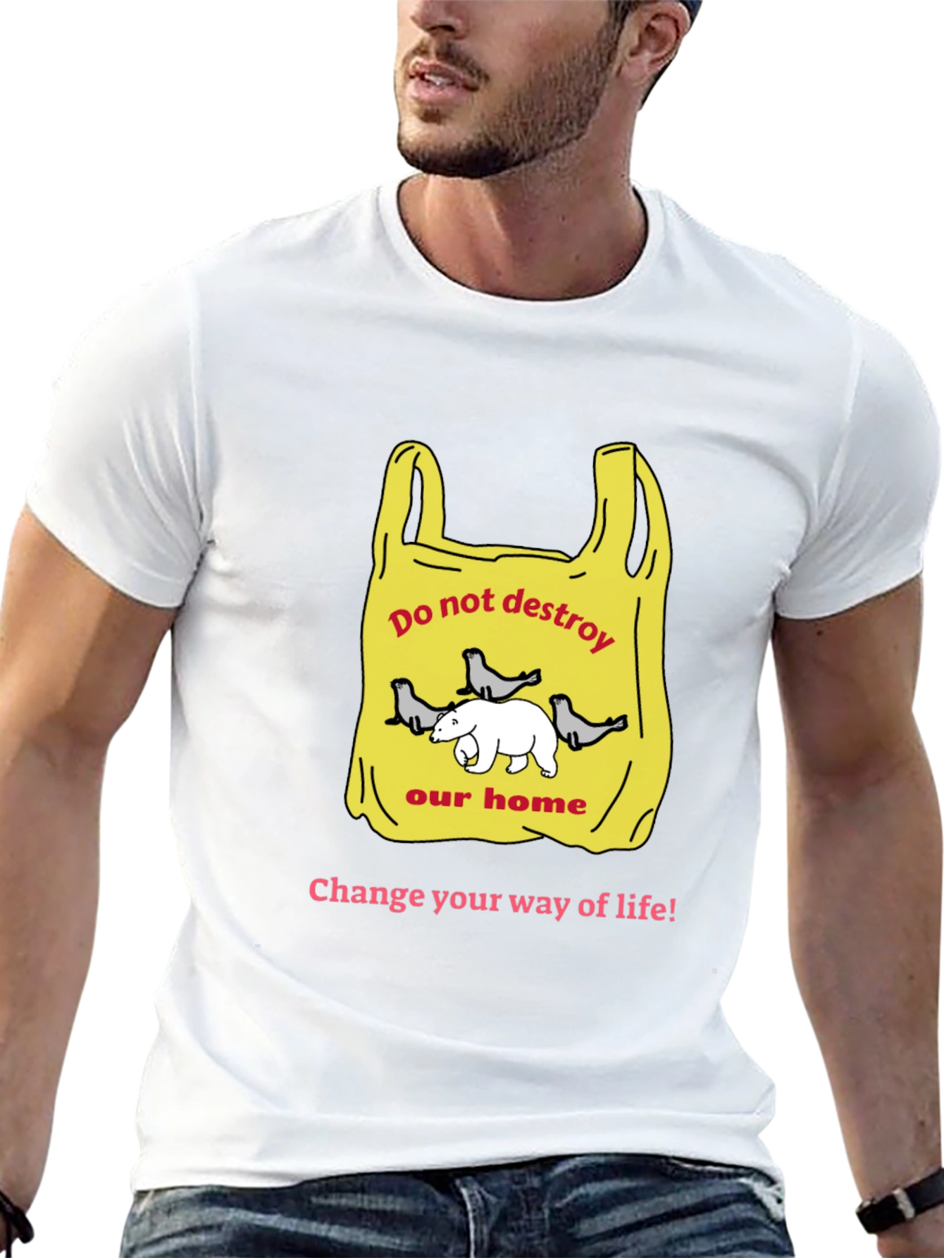 Eco-Friendly T-Shirt: Save Our Home