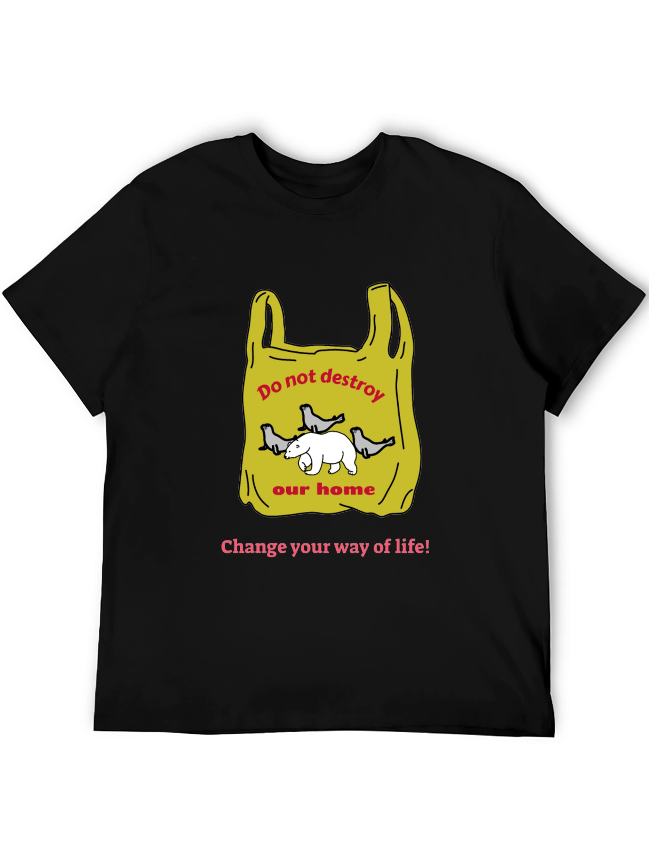 Eco-Friendly T-Shirt: Save Our Home