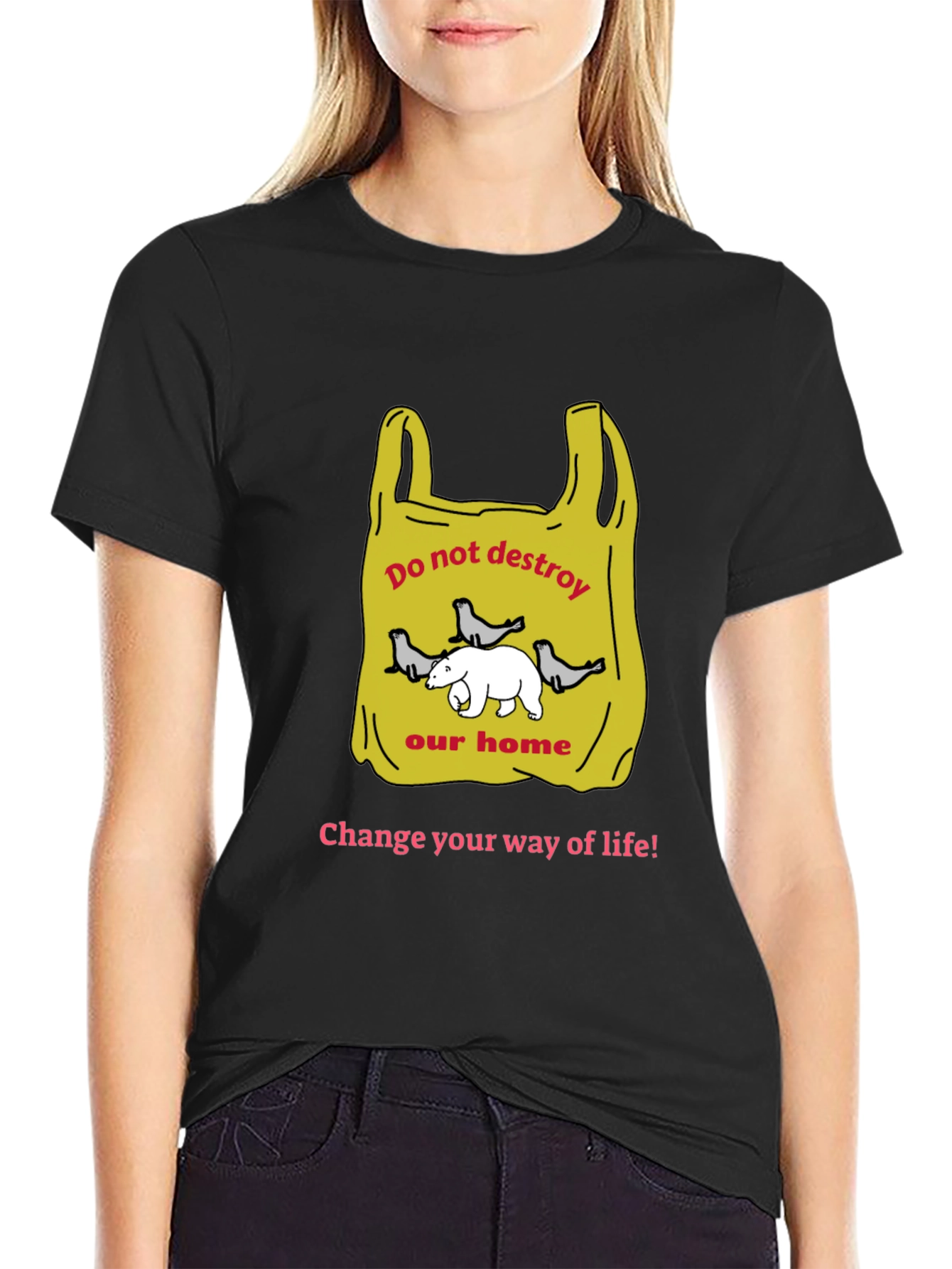 Eco-Friendly T-Shirt: Save Our Home