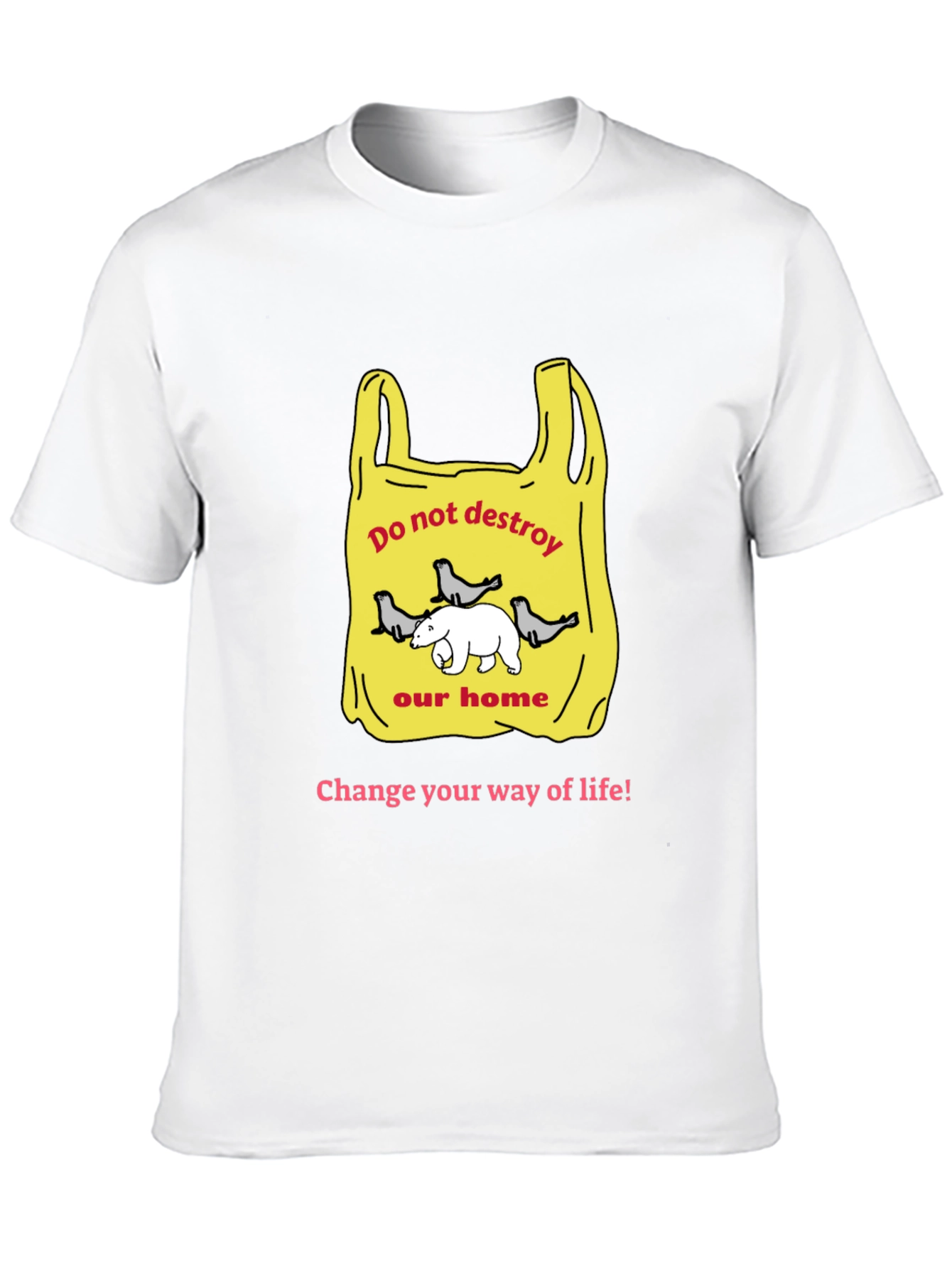 Eco-Friendly T-Shirt: Save Our Home