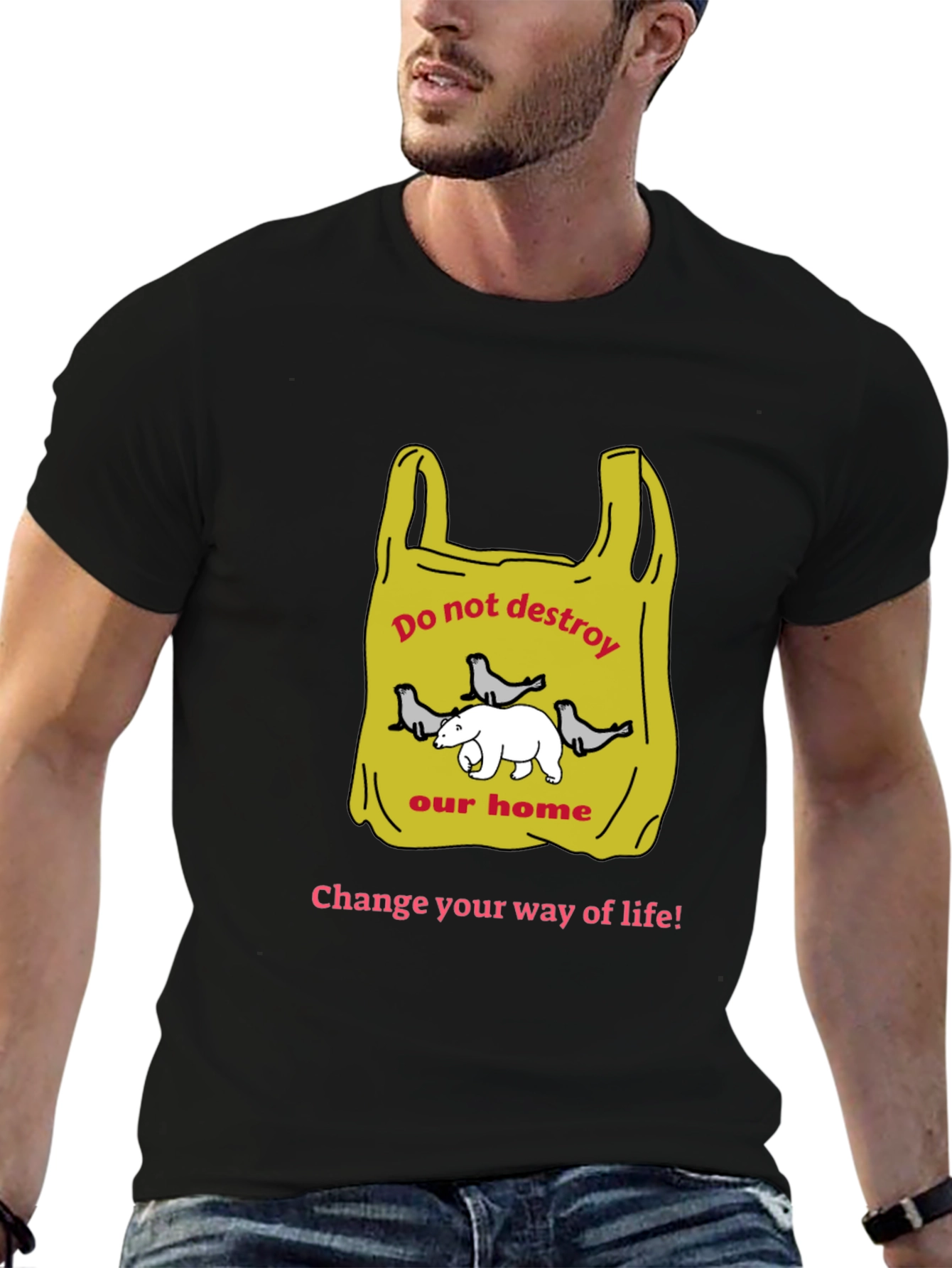Eco-Friendly T-Shirt: Save Our Home