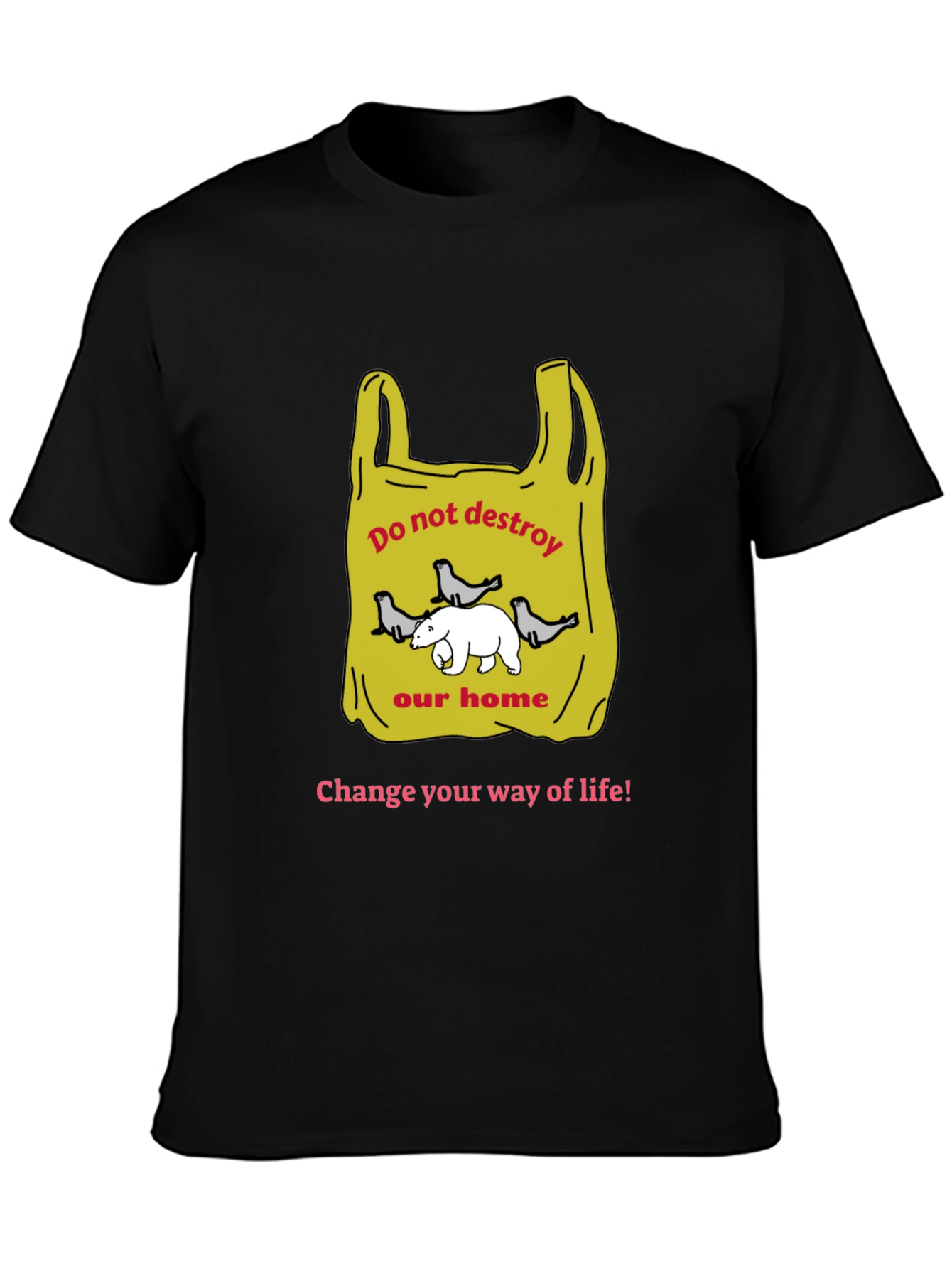 Eco-Friendly T-Shirt: Save Our Home