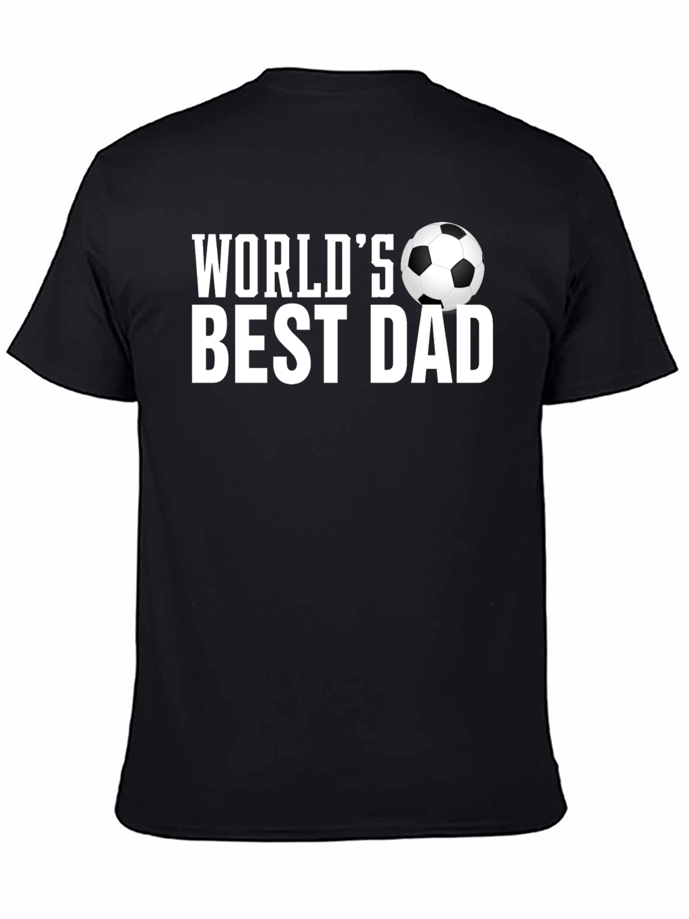 Worlds Best Dad Soccer Ball T-Shirt