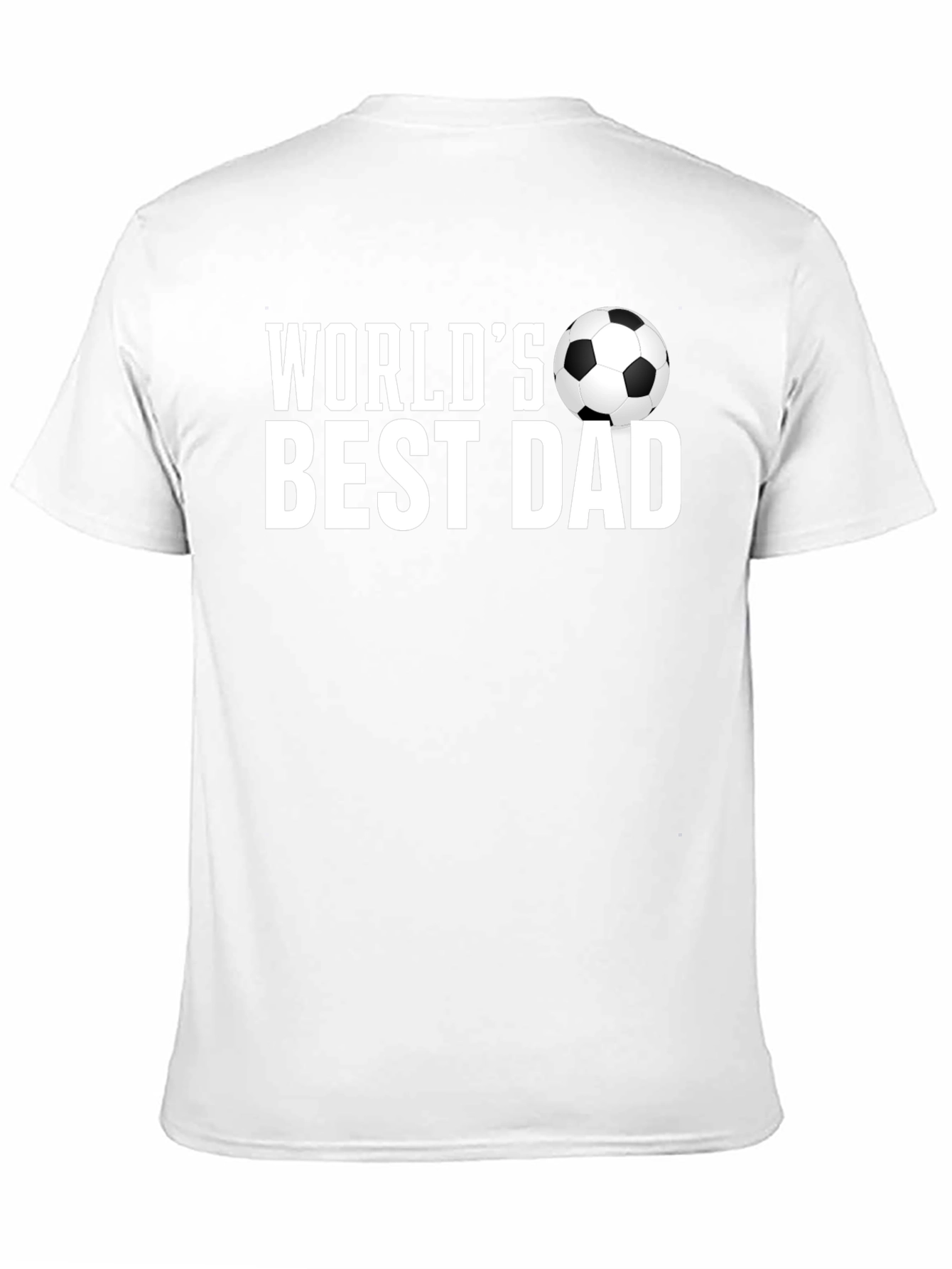 Worlds Best Dad Soccer Ball T-Shirt