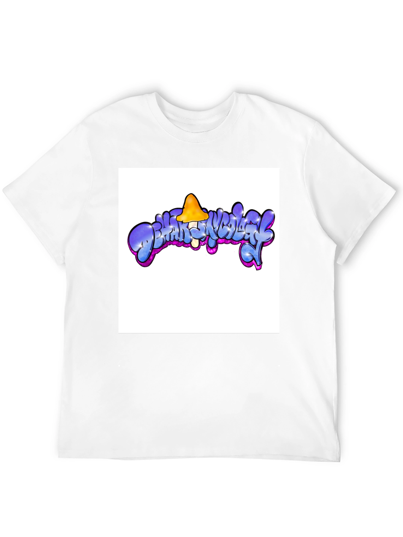 Psychedelic Mushroom Graphic T-Shirt