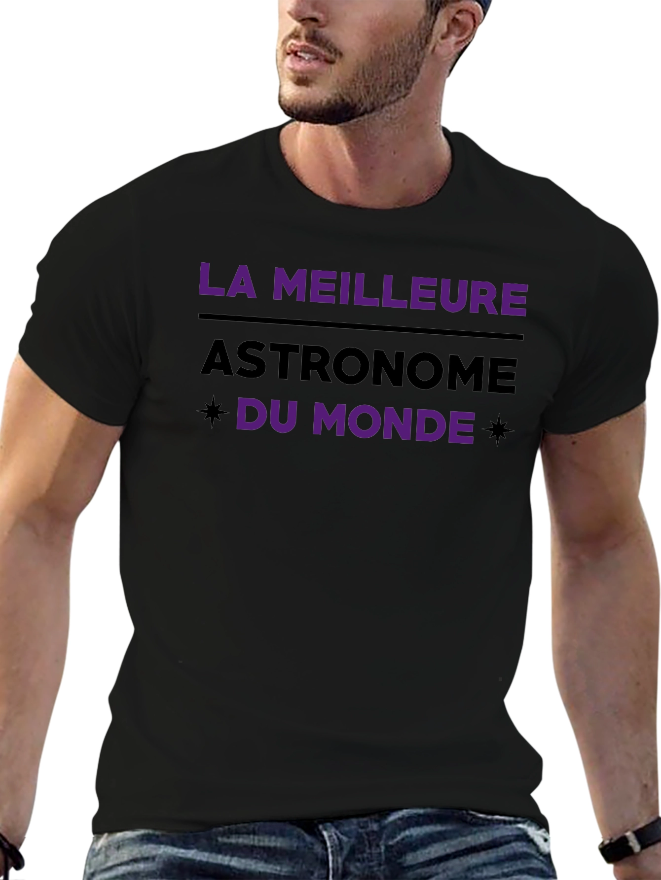 La Meilleure Astronome Tee - Worlds Best Astronomer