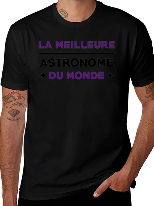 La Meilleure Astronome Tee - Worlds Best Astronomer
