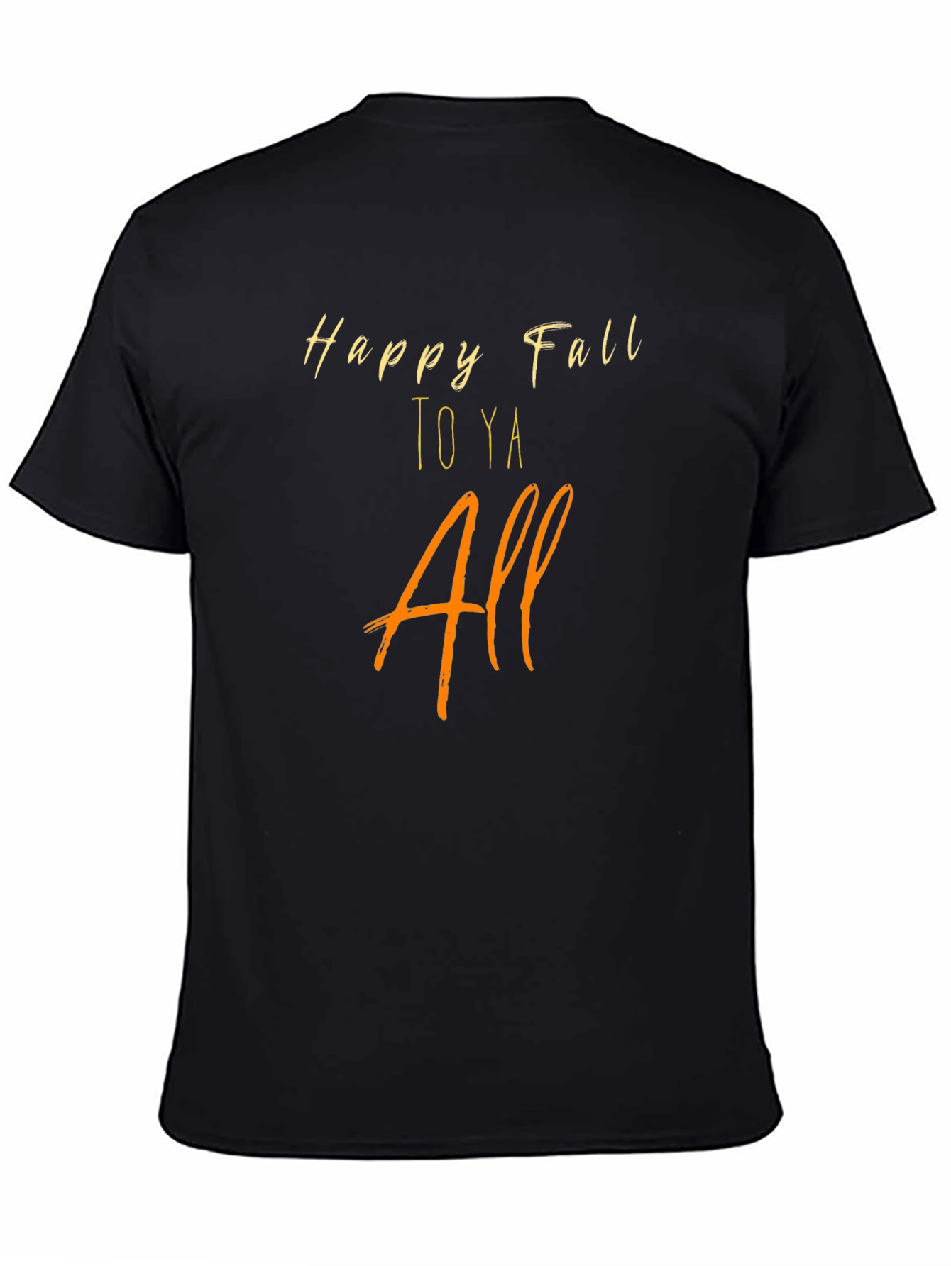 Happy Fall T-Shirt - Cozy Autumn Vibes