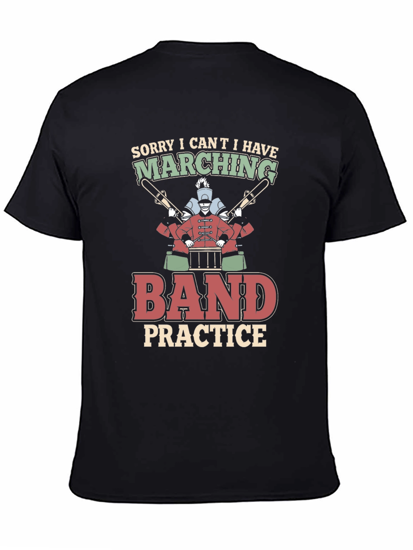Marching Band Practice Graphic T-Shirt - Soft Cotton Tee