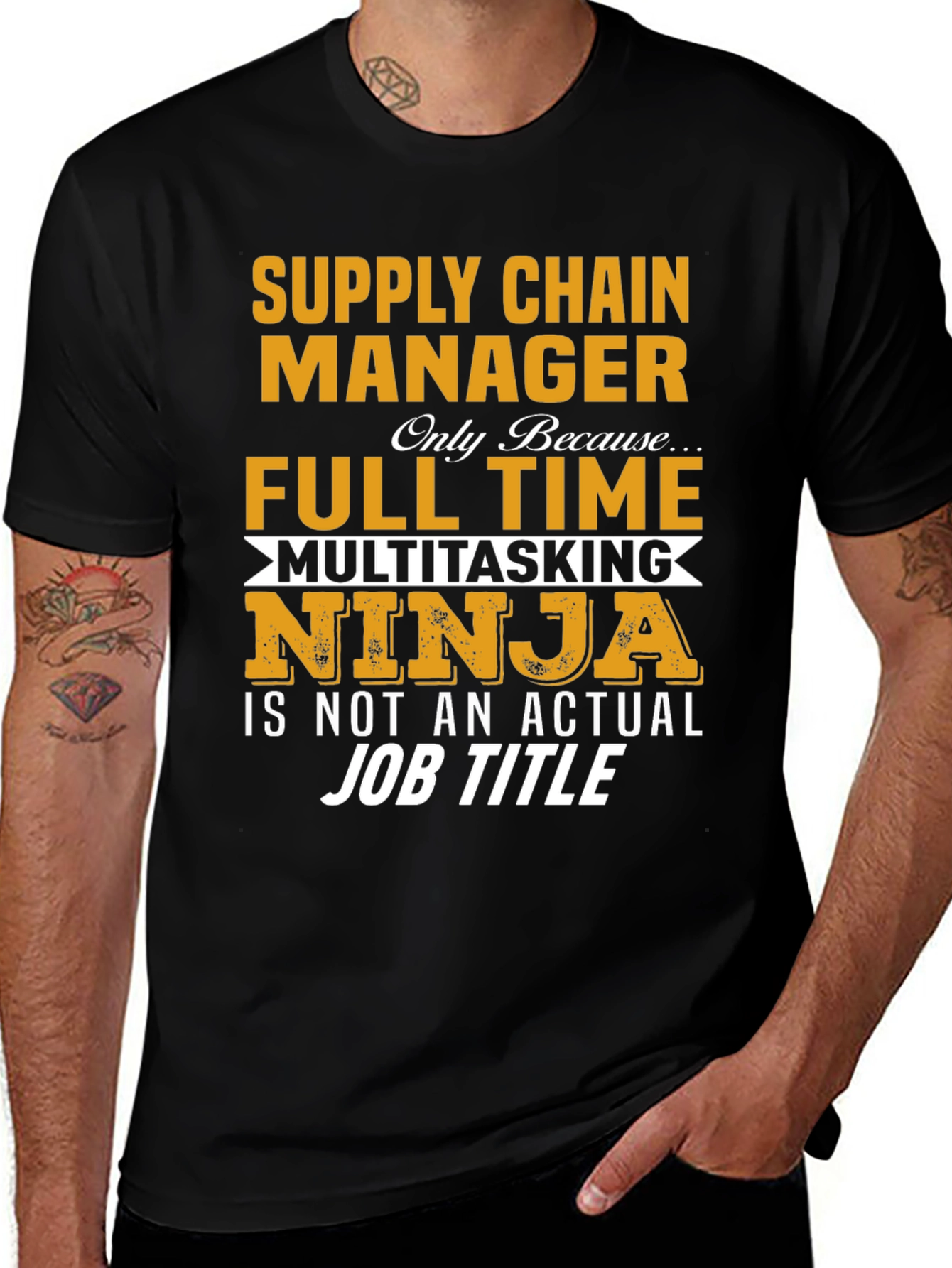 Supply Chain Manager T-Shirt - Full Time Ninja