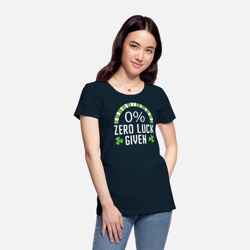 Zero Luck Given St. Patricks Day Irish Shamrock