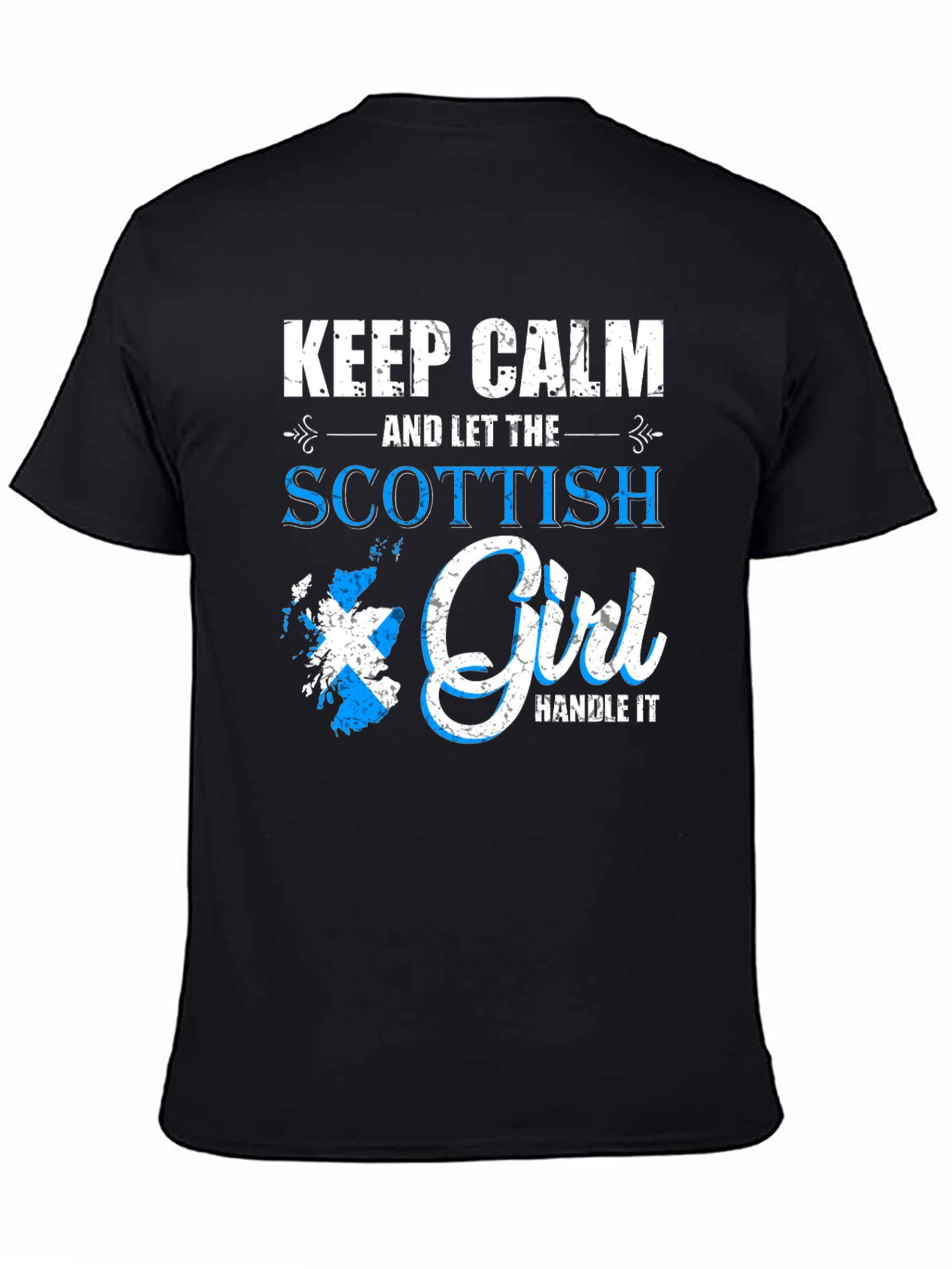Keep Calm Scottish Girl T-Shirt