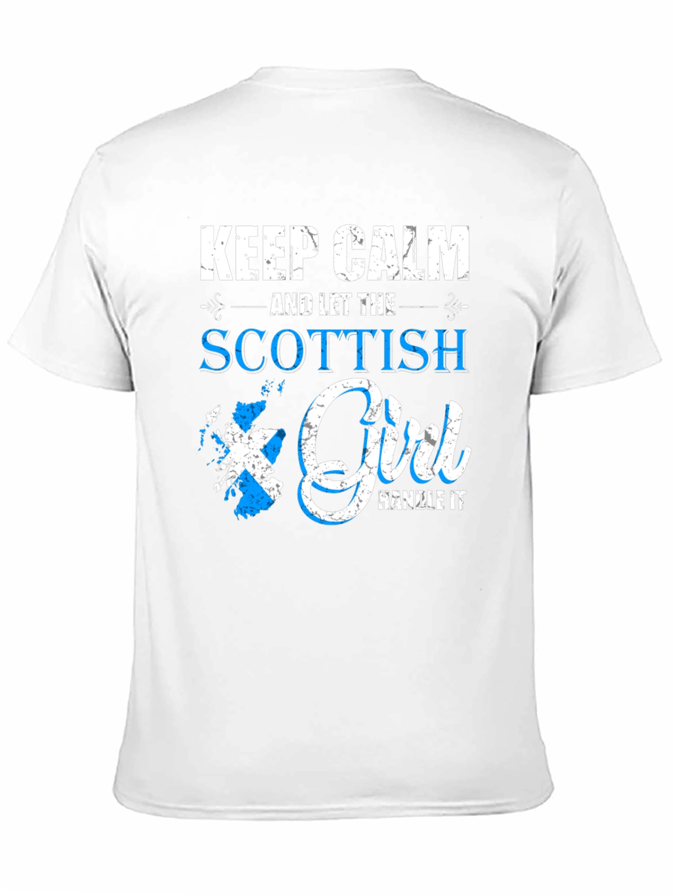 Keep Calm Scottish Girl T-Shirt
