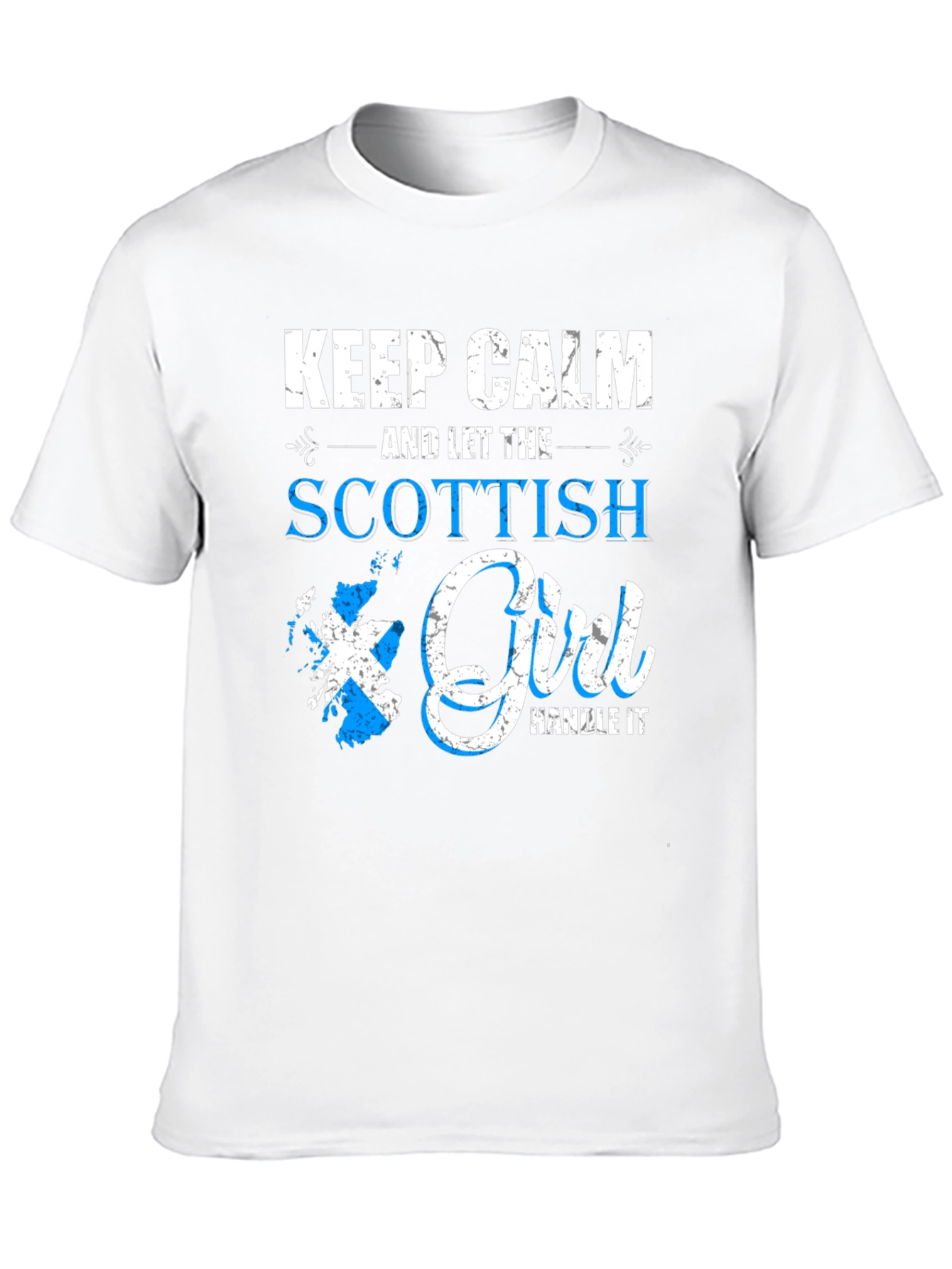 Keep Calm Scottish Girl T-Shirt