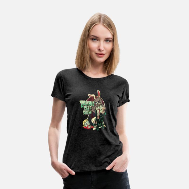 Zombie Peep Show Pin-Up