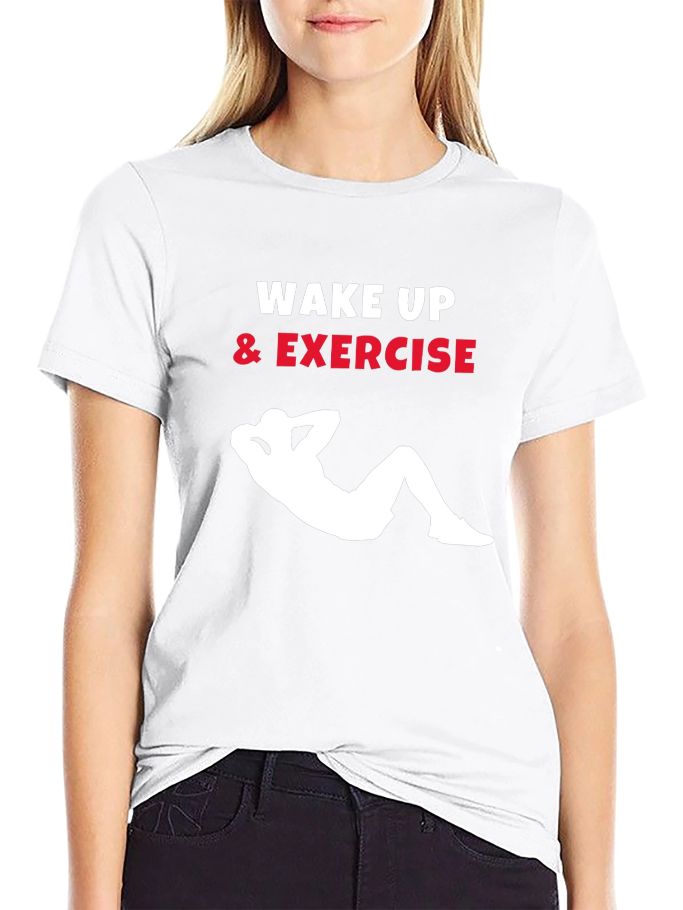 Wake Up & Exercise Graphic Tee