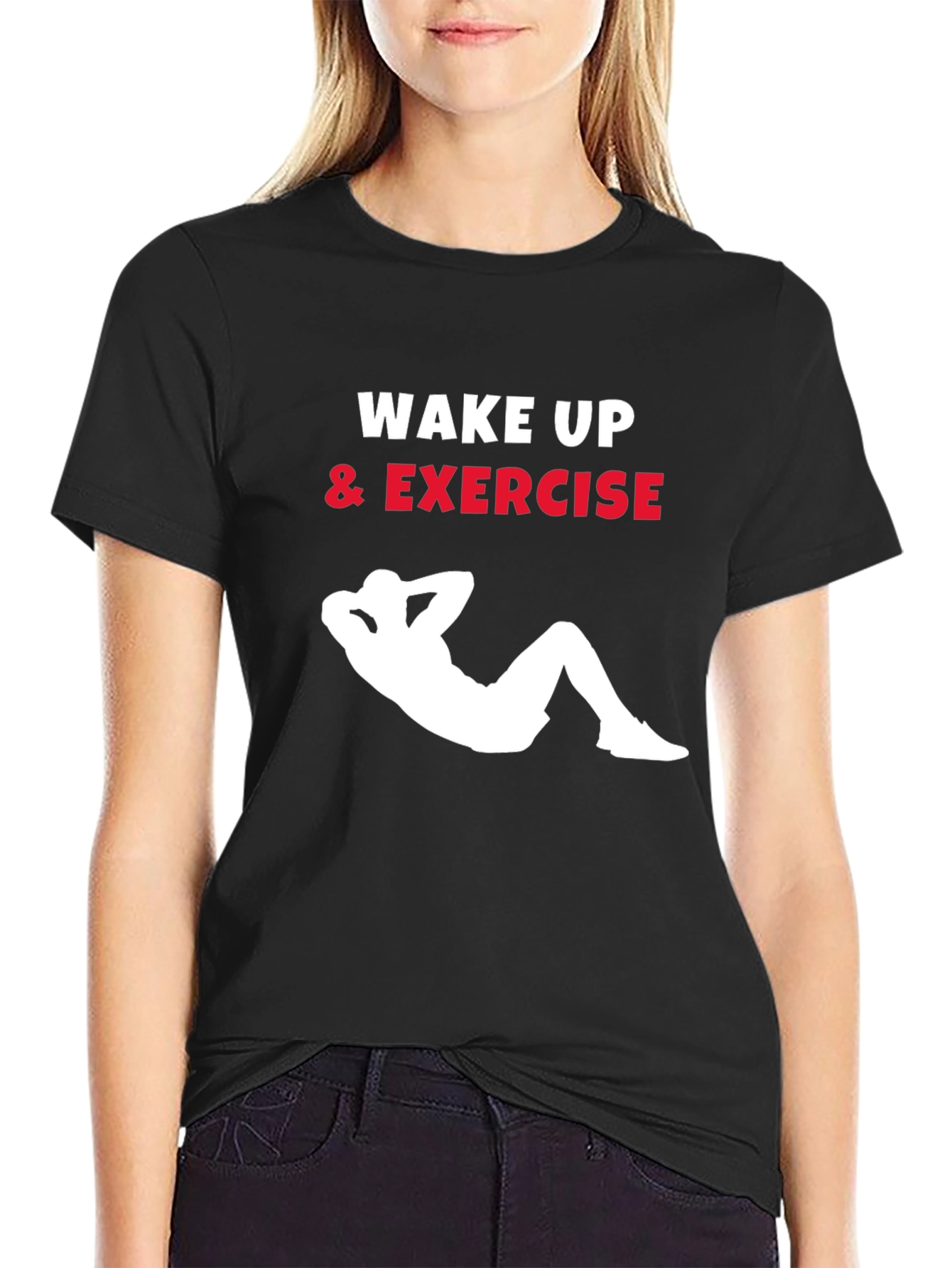 Wake Up & Exercise Graphic Tee