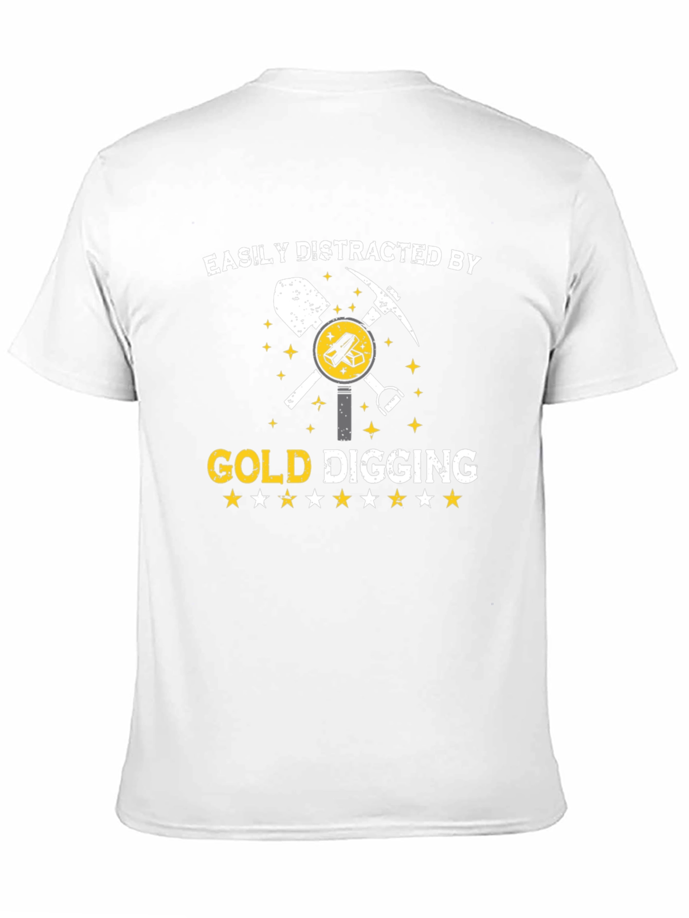 Easily Distracted by Gold Digging T-Shirt