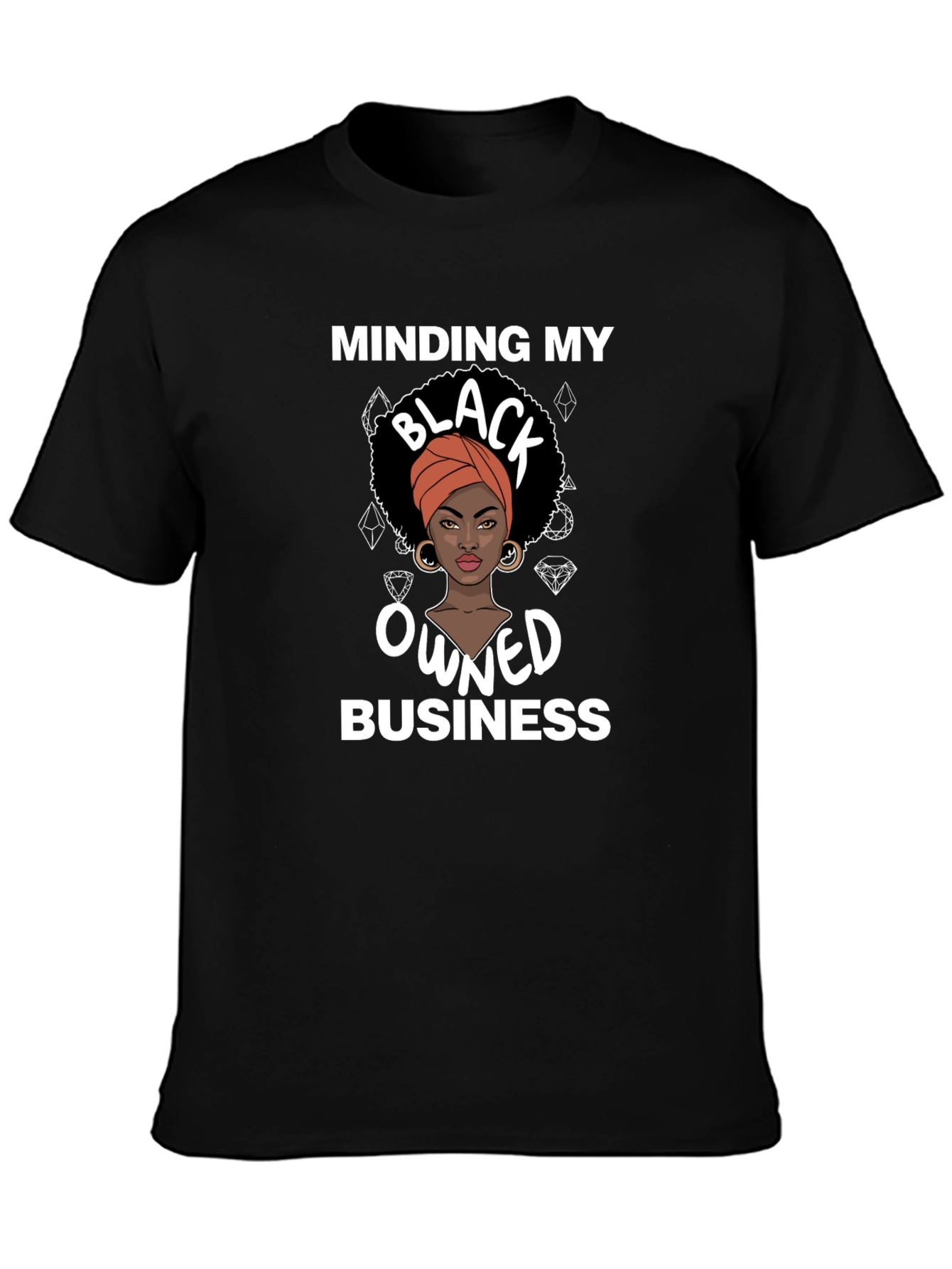 Minding My Black Owned Business Graphic Tee
